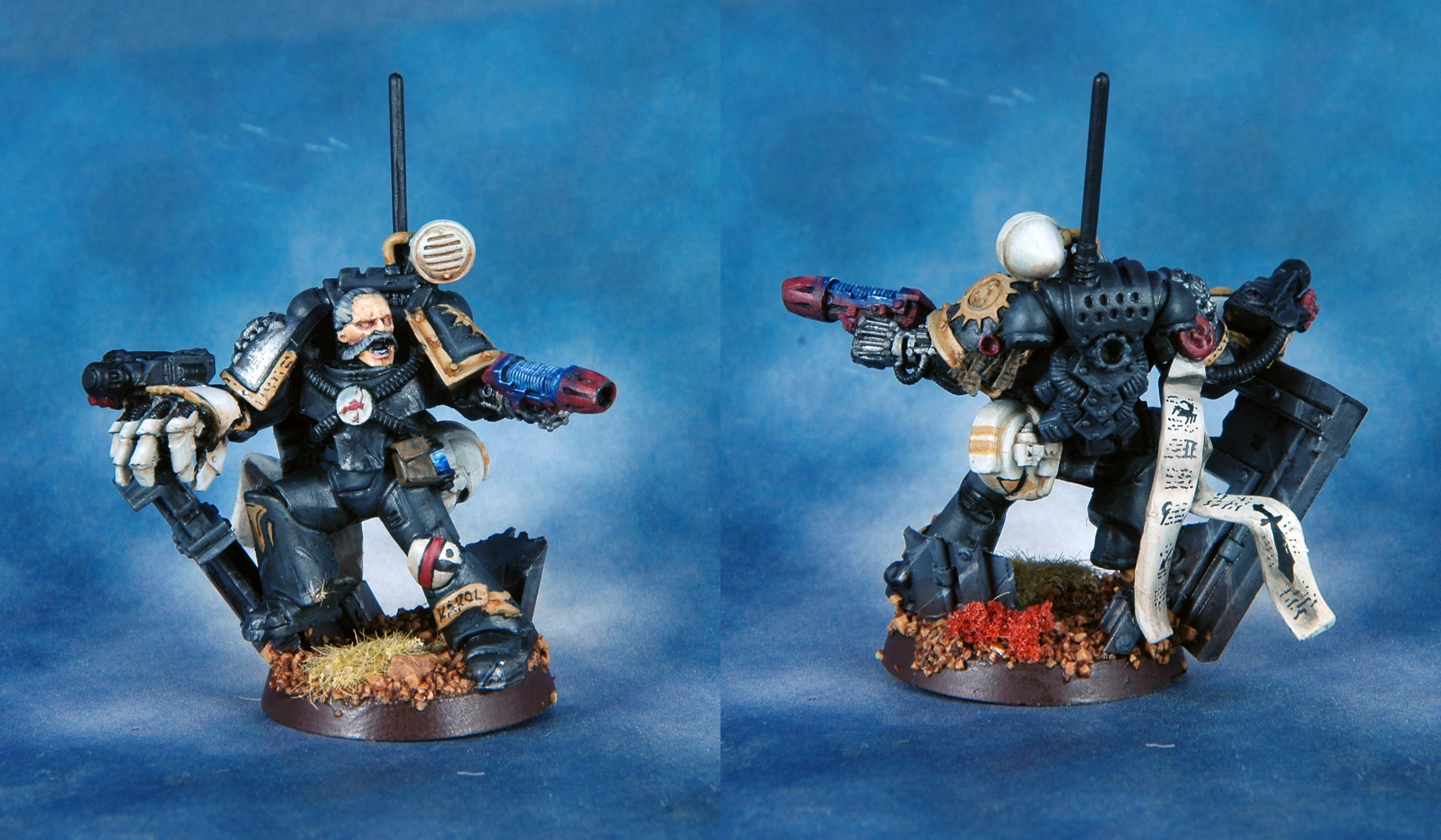 Gms, Red Scorpion, Sergeant, Space Marines, Warhammer 40,000