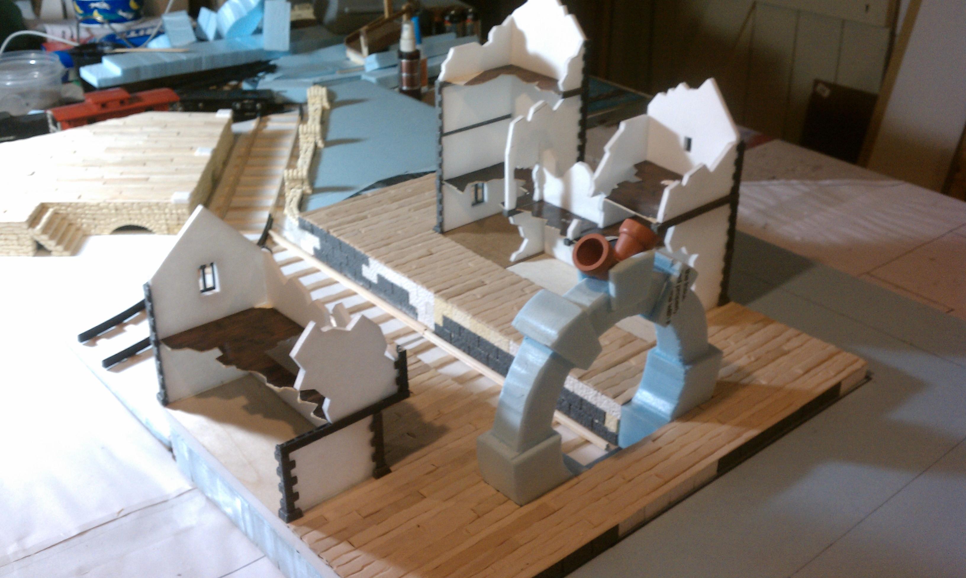 Malifaux Victorian City WIP 110