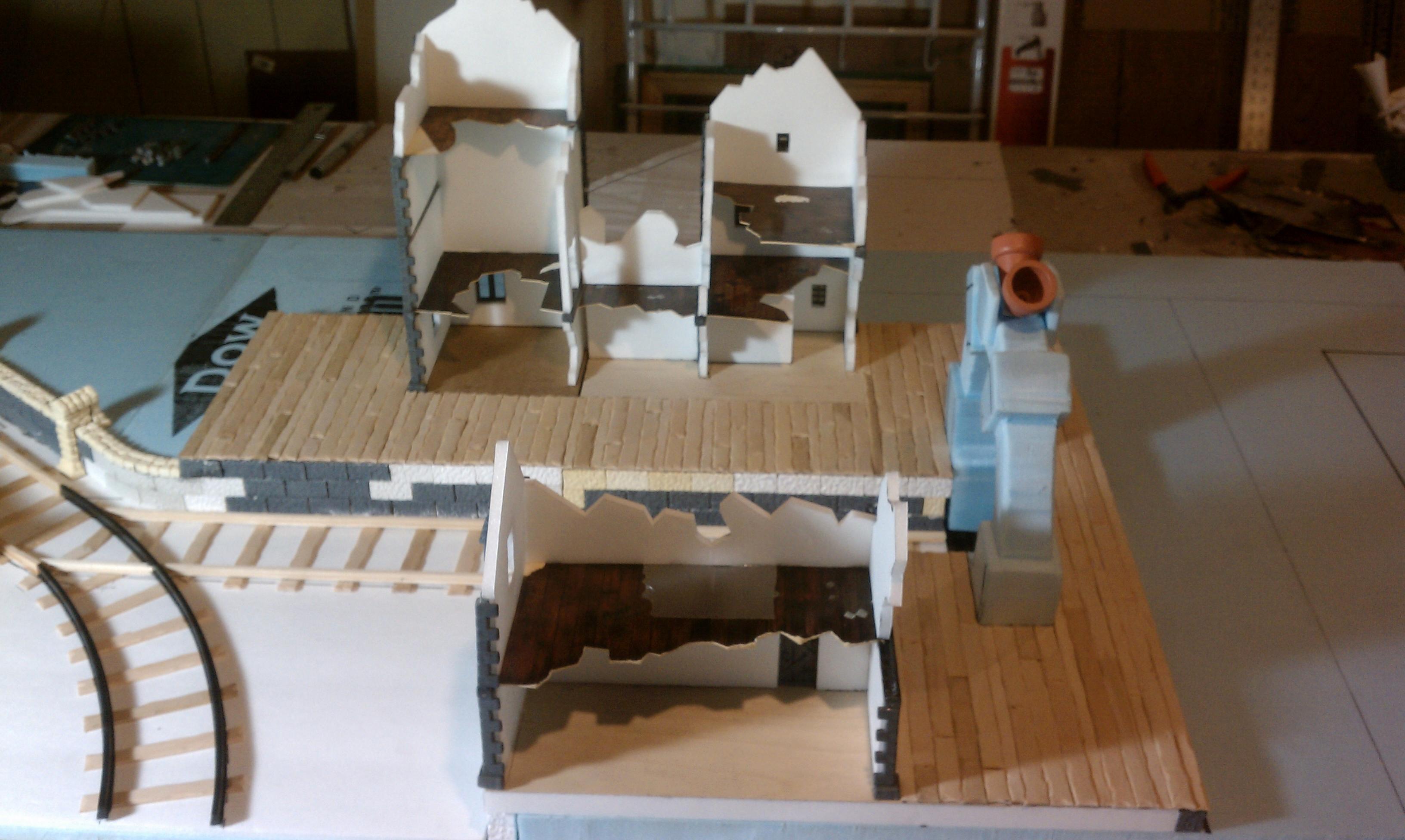 Malifaux Victorian City WIP 111