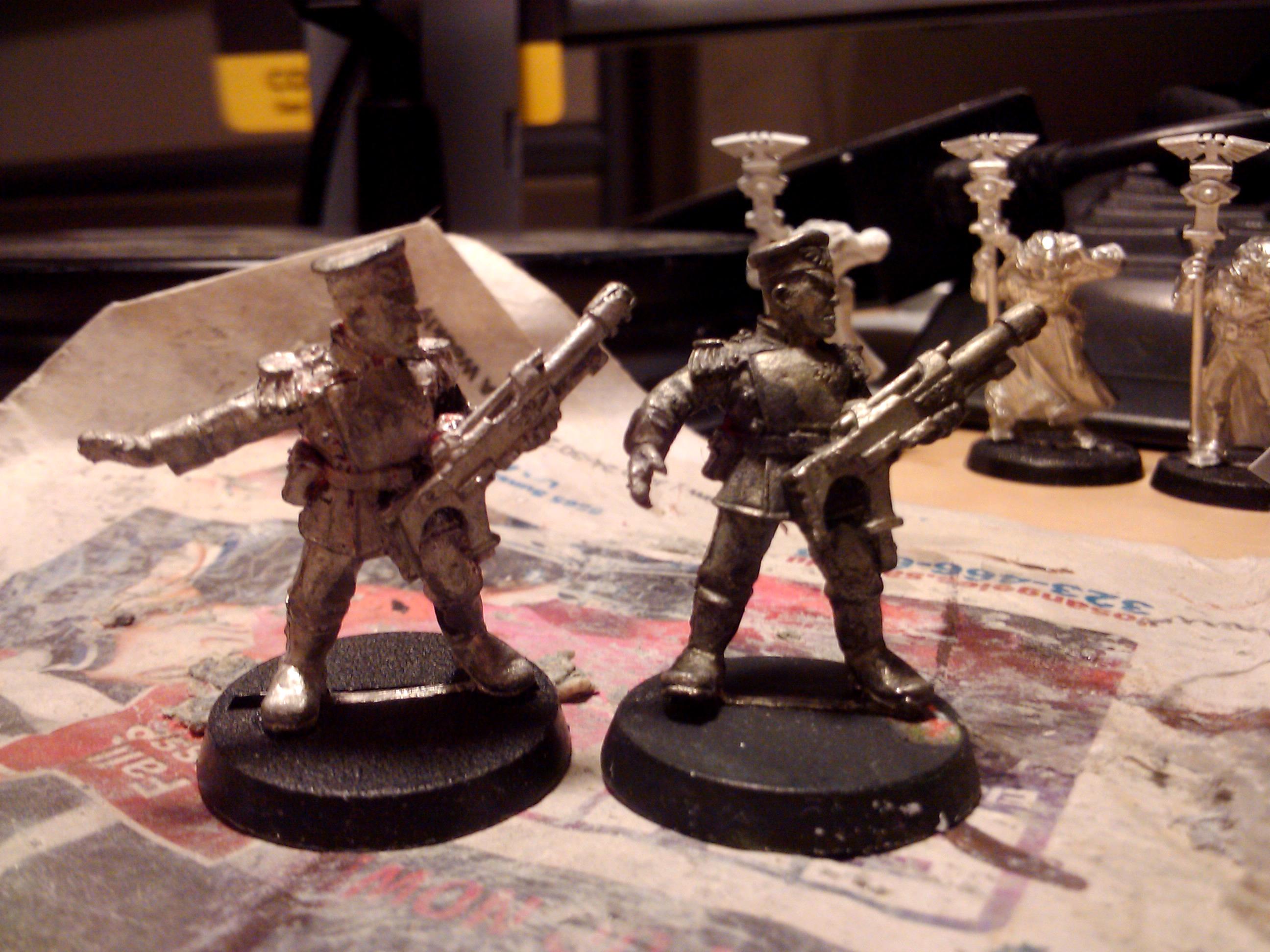 Conversion, Imperial Guard, Mordian Iron Guard, Paint Scheme, Warhammer 40,000