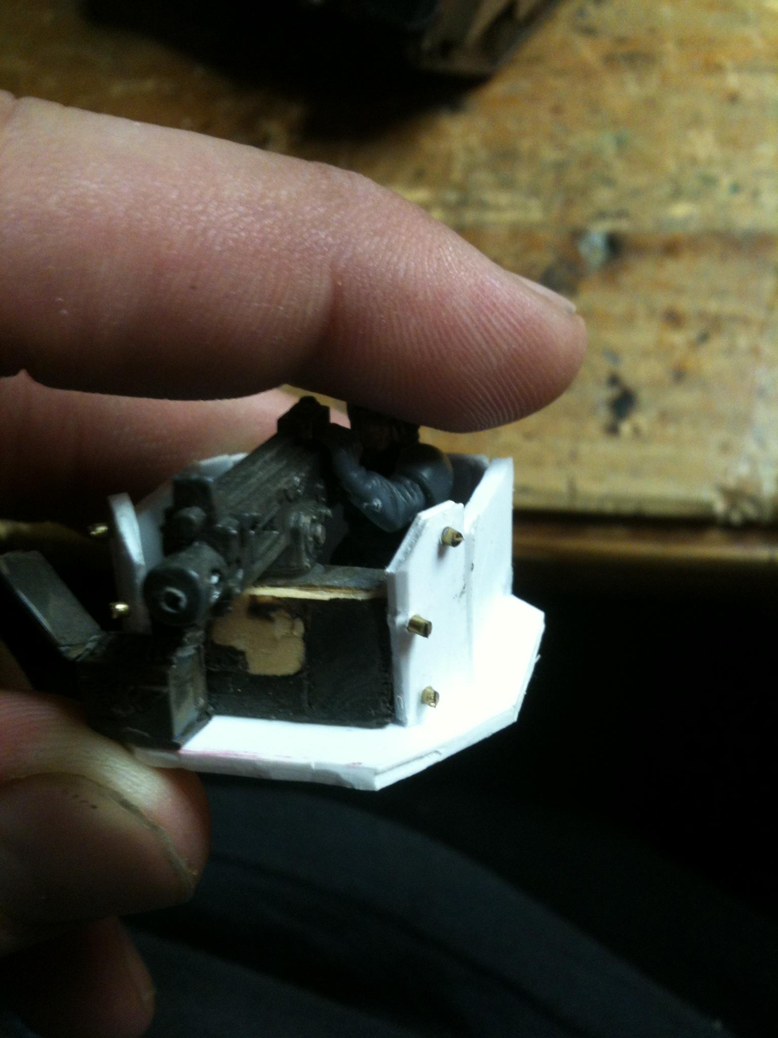 Chimera, Metal, Plasticard, Rivets, Work In Progress
