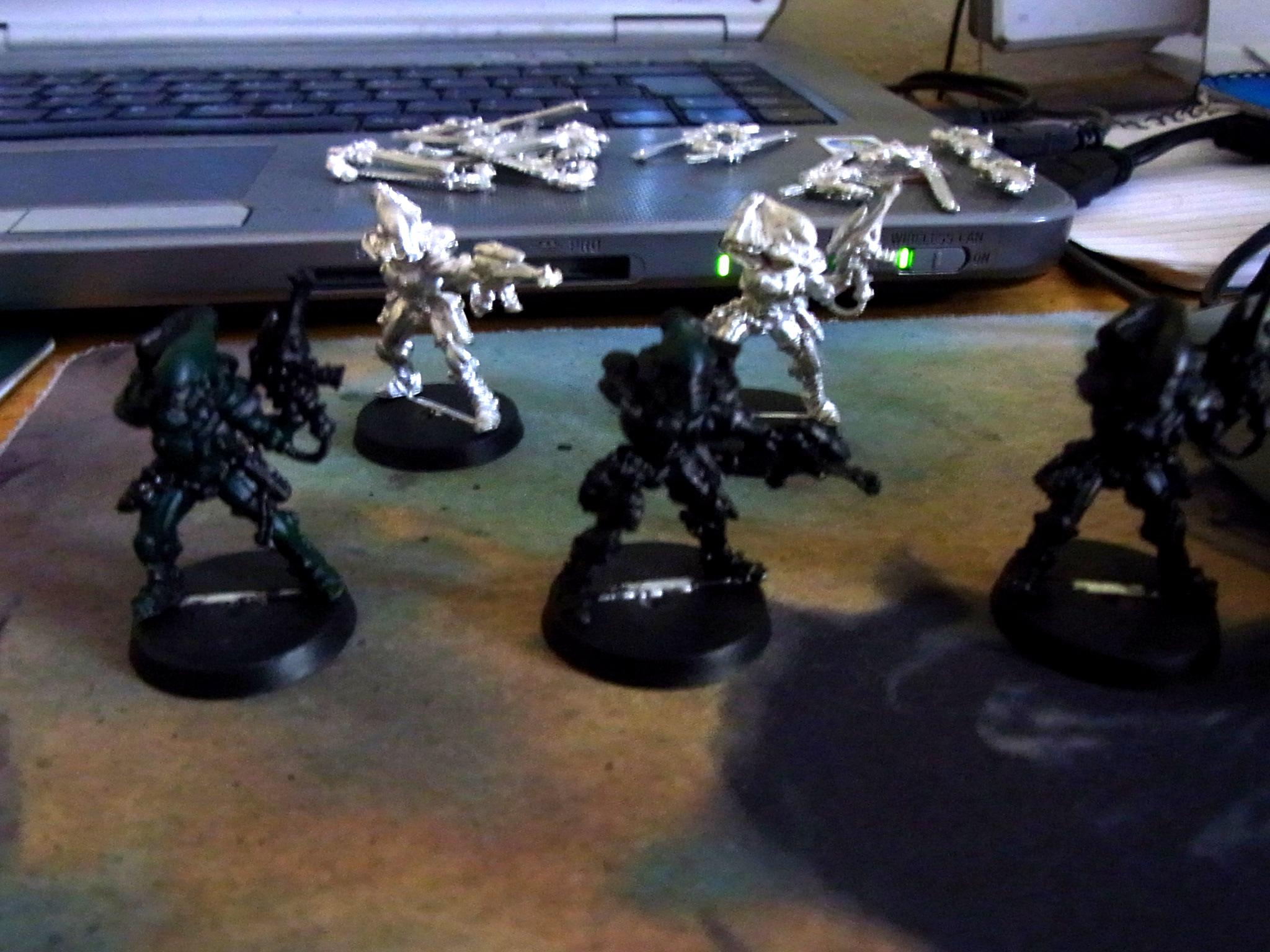 Eldar, Striking Scorpions, Warhammer 40,000, Work In Progress