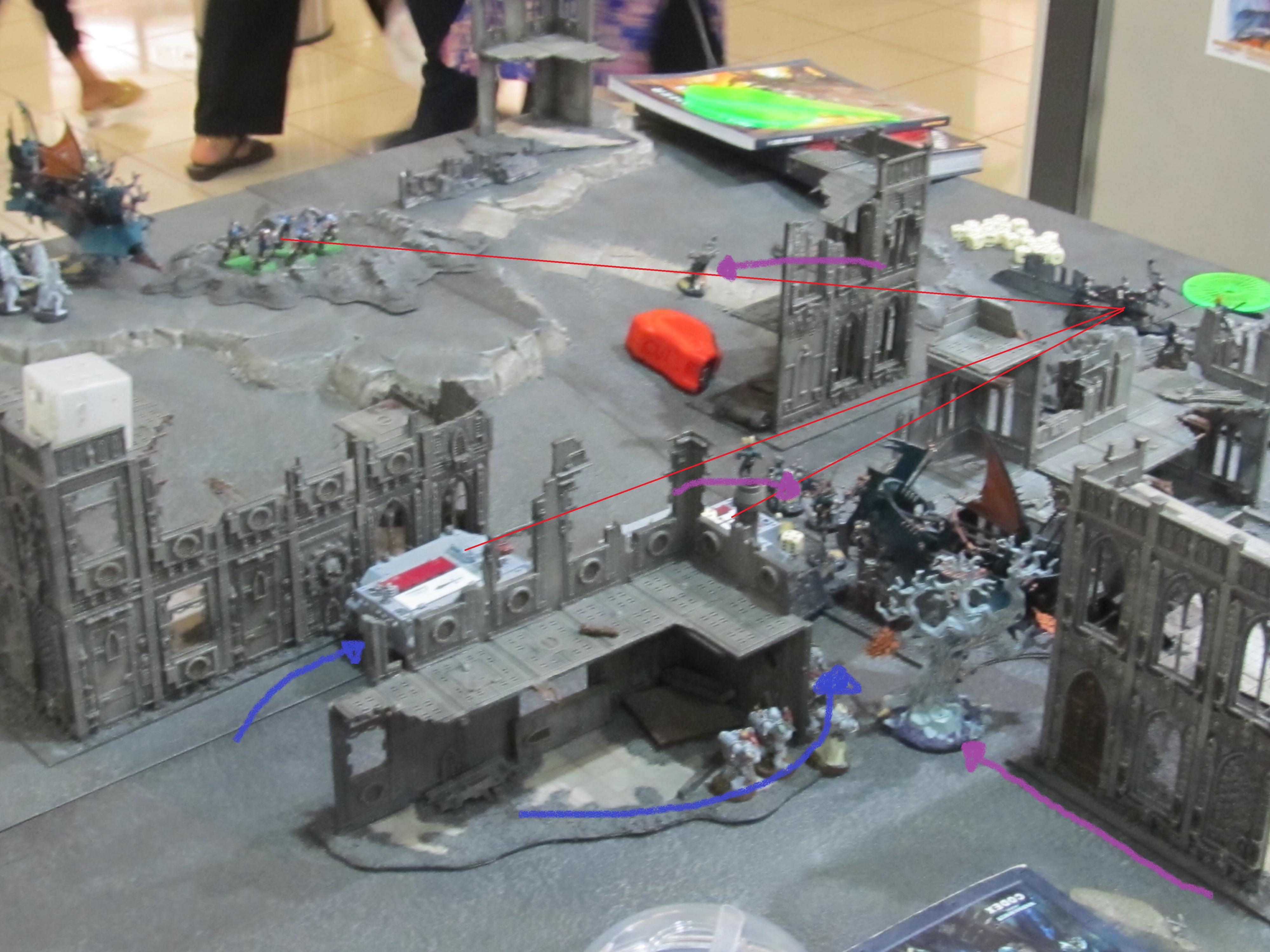 End of 7th turn DE side