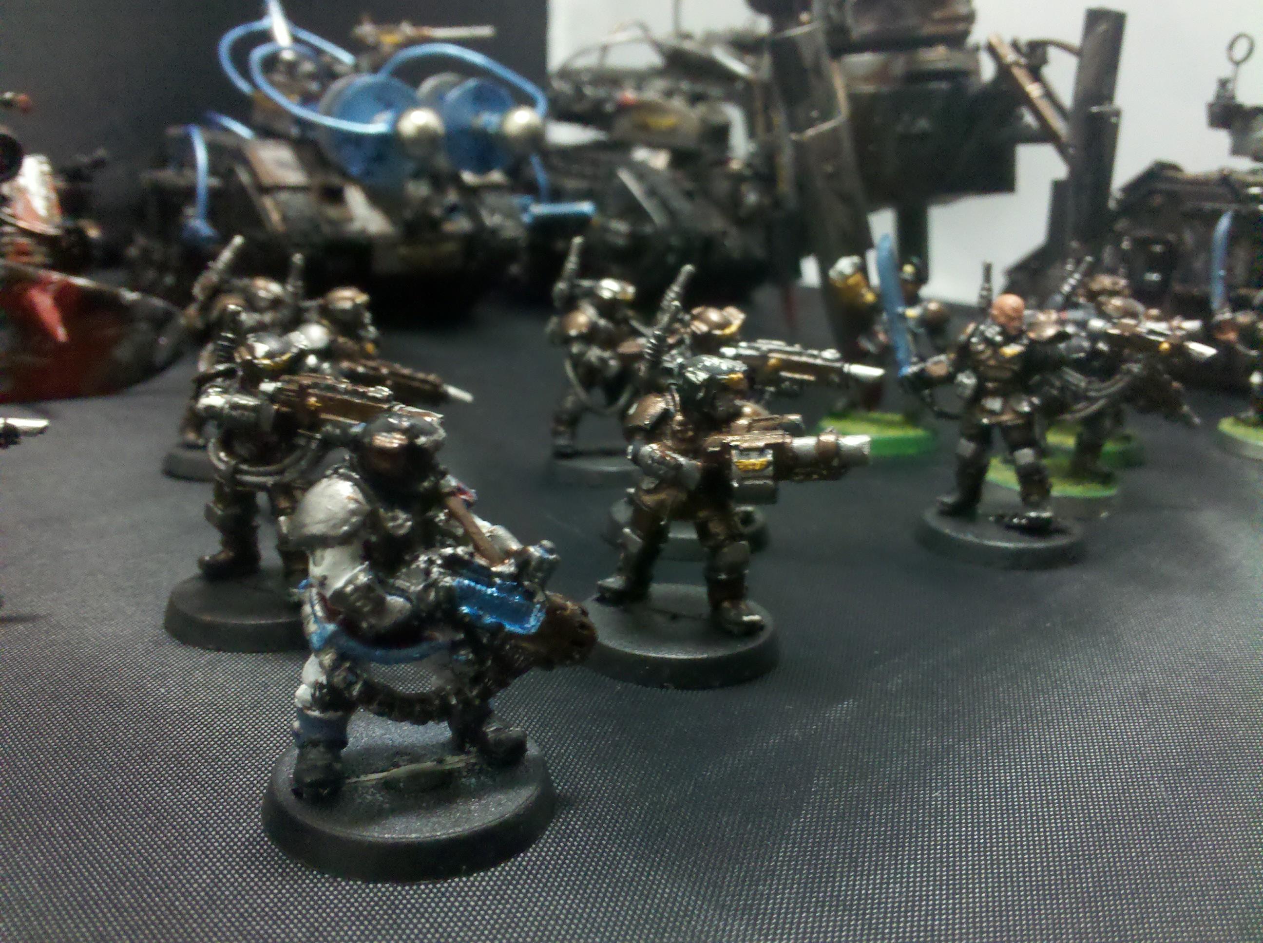 Cadians, Guardsmen, Imperial Guard, Kasrkin, Warhammer 40,000