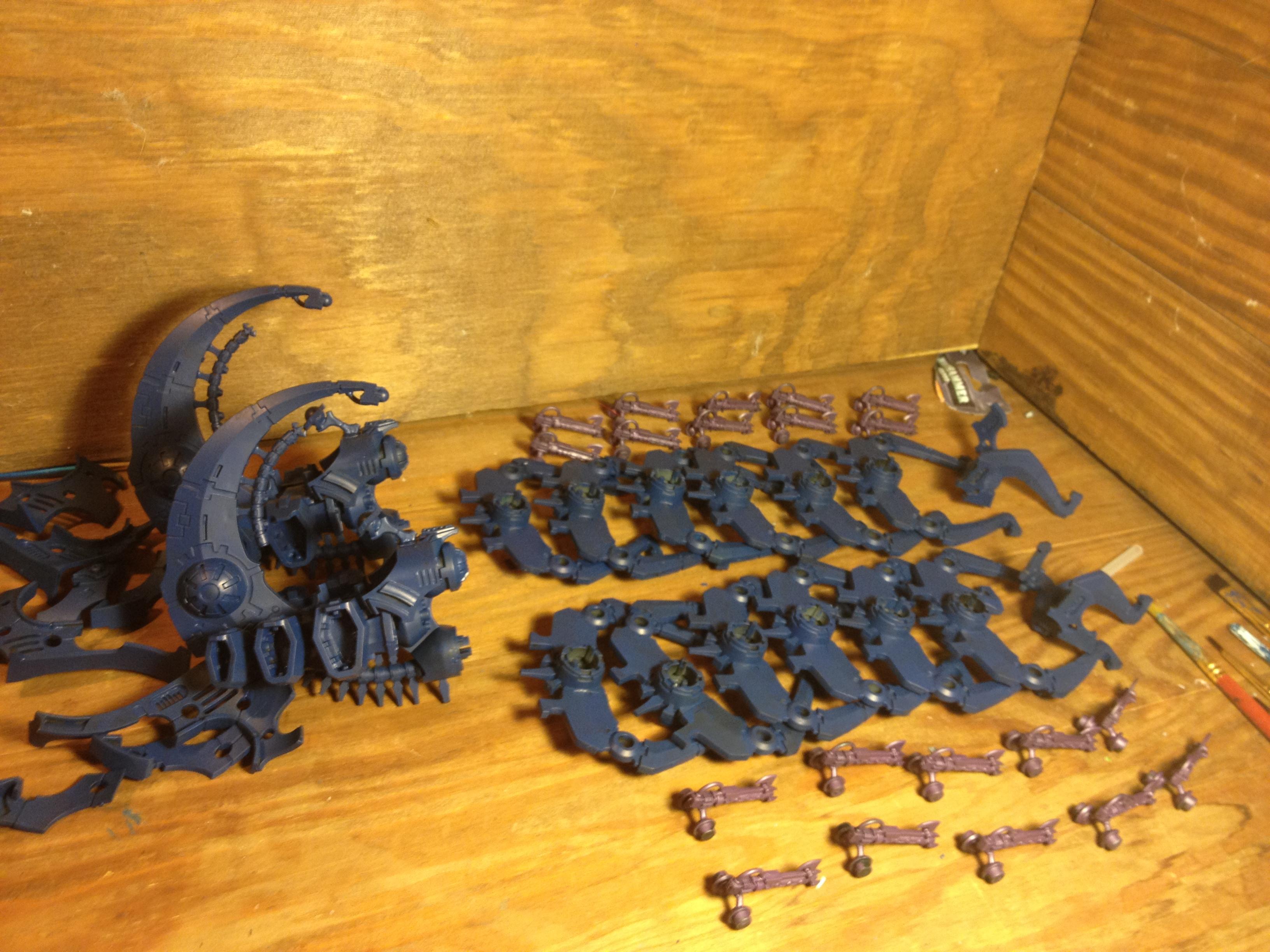 front part and arches and guns