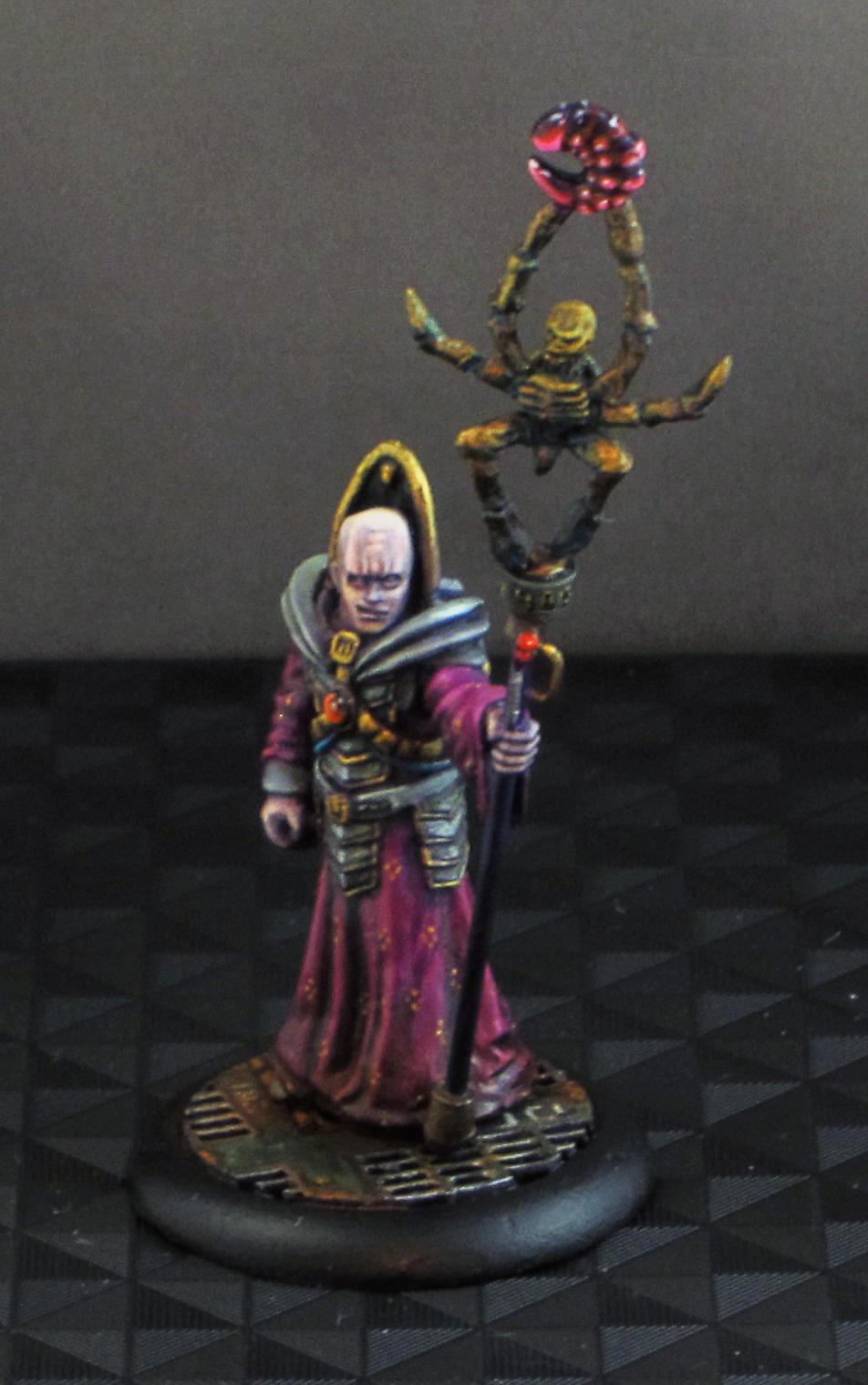 Design, Genestealer, Hybrid, Magus, Psyker, Scratch Build, Sculpting