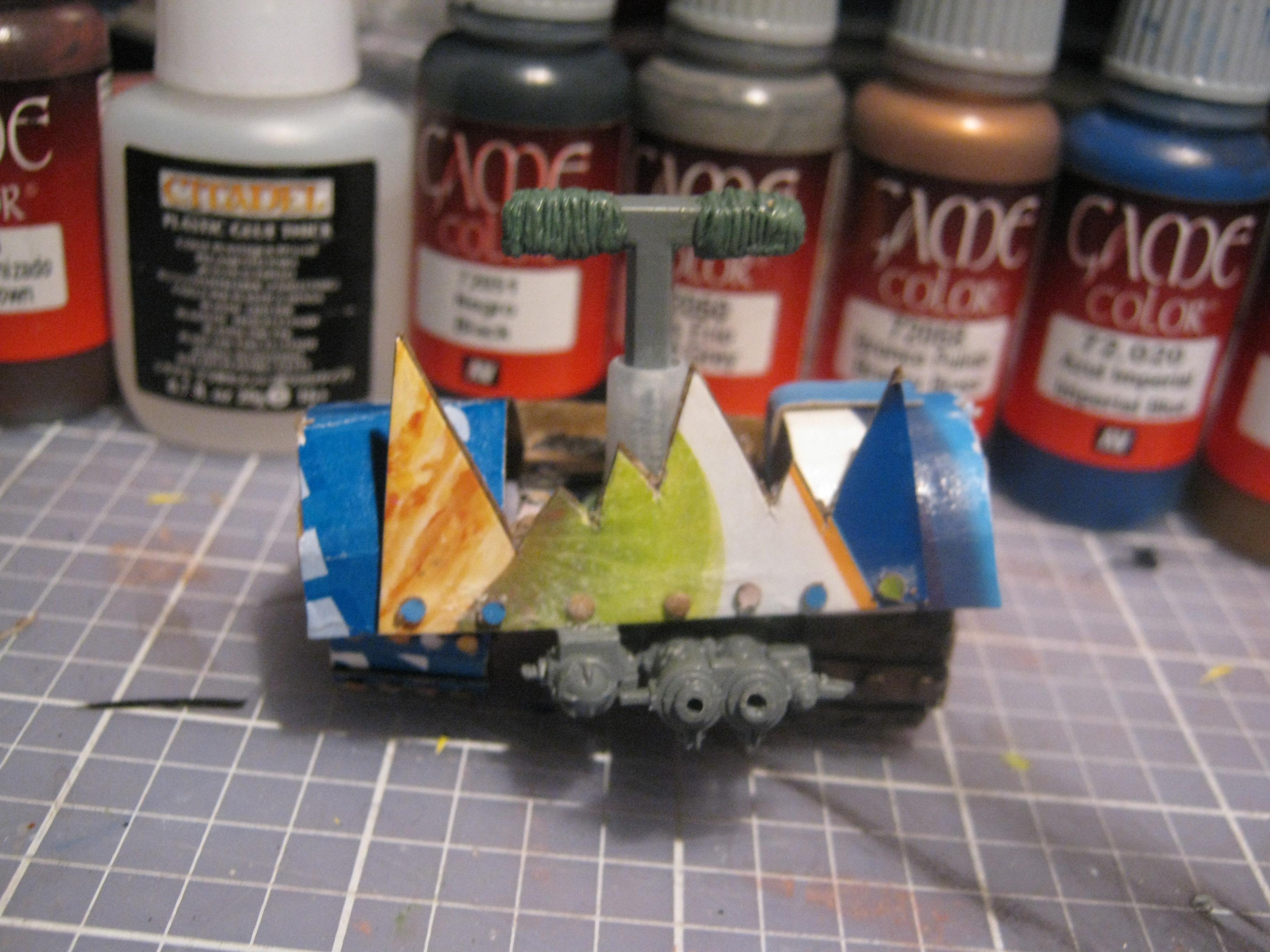 Orks, Scratch Build, Segway, Warhammer 40,000, Work In Progress