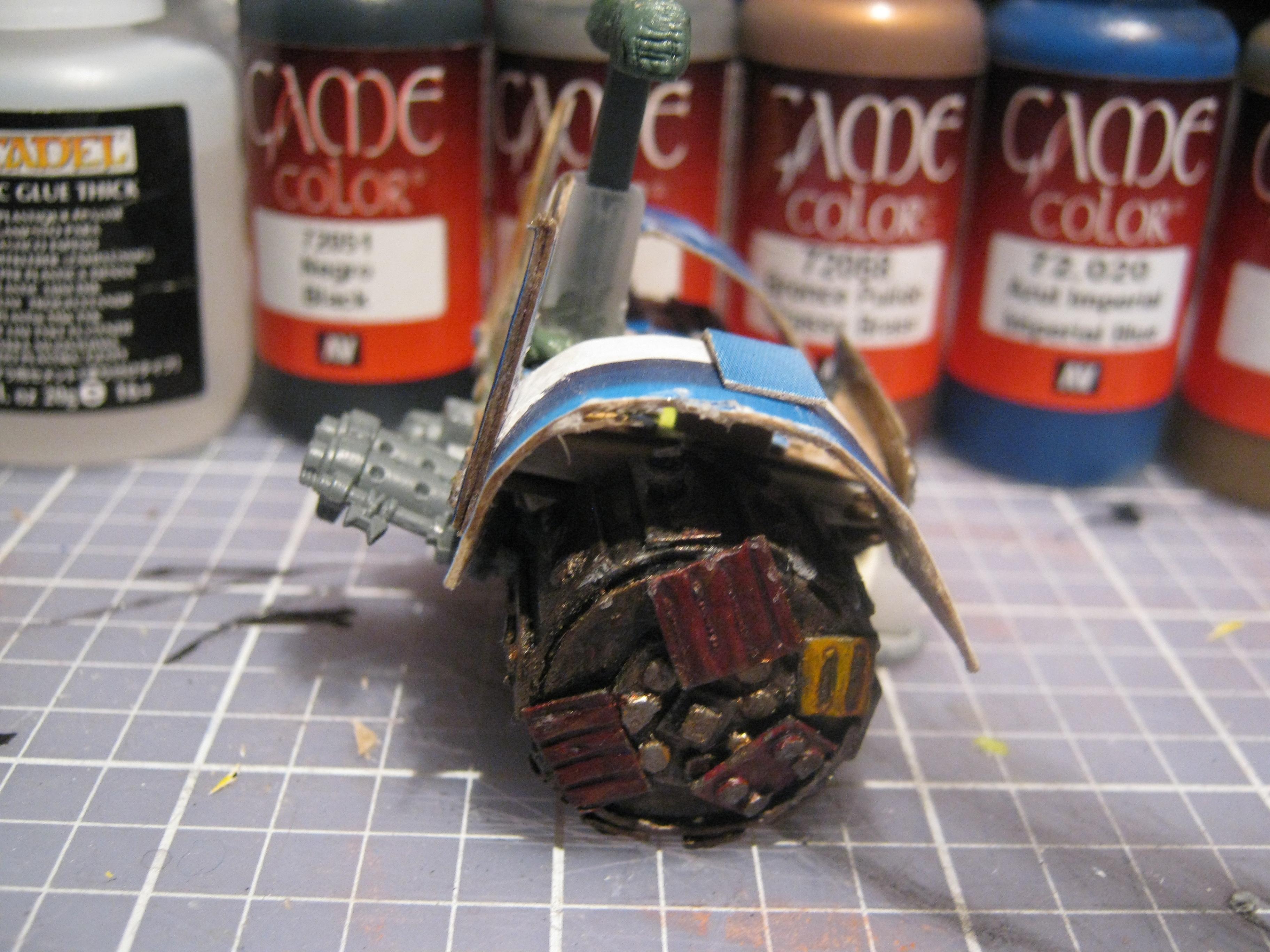Orks, Scratch Build, Segway, Warhammer 40,000, Work In Progress