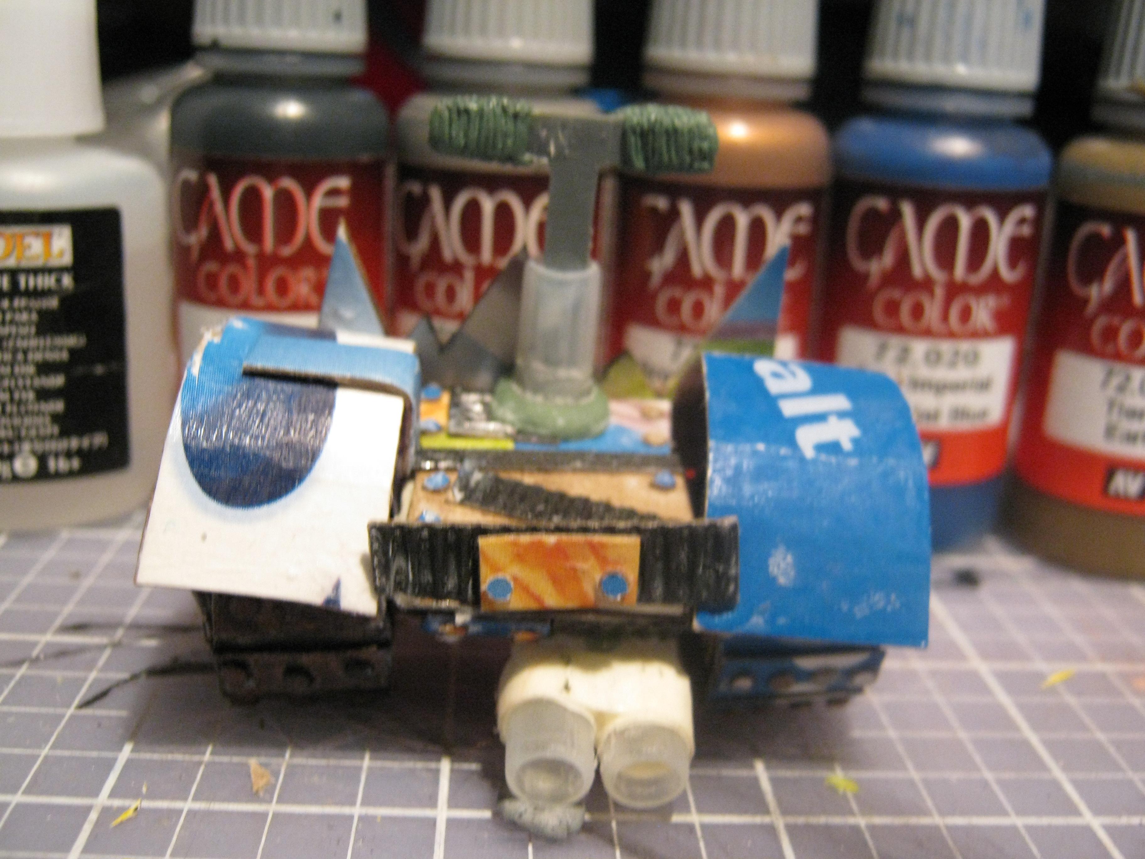 Orks, Scratch Build, Segway, Warhammer 40,000, Work In Progress