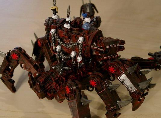 Chaos Space Marines, Daemon Engine, Defiler, Warhammer 40,000