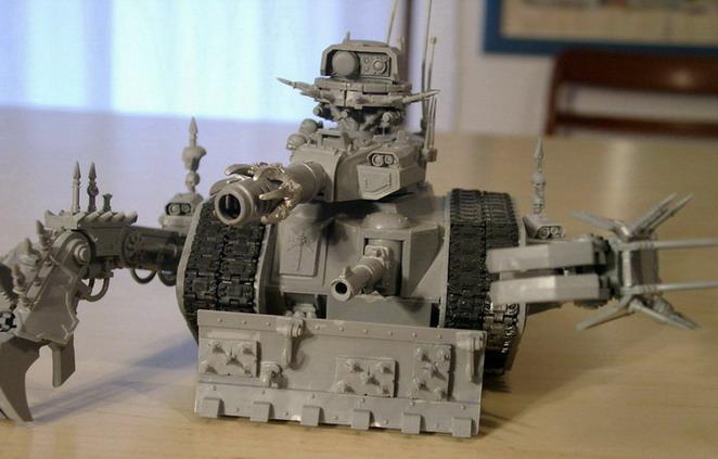 Chaos Space Marines, Conversion, Defiler, Forge World, Khorne, Warhammer 40,000