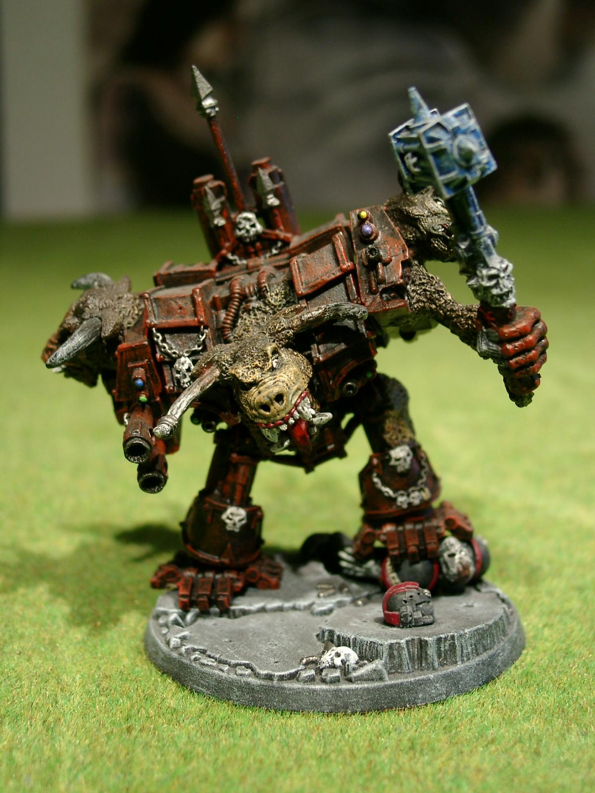 Chaos, Chaos Space Marines, Dreadnought, Khorne, Warhammer 40,000