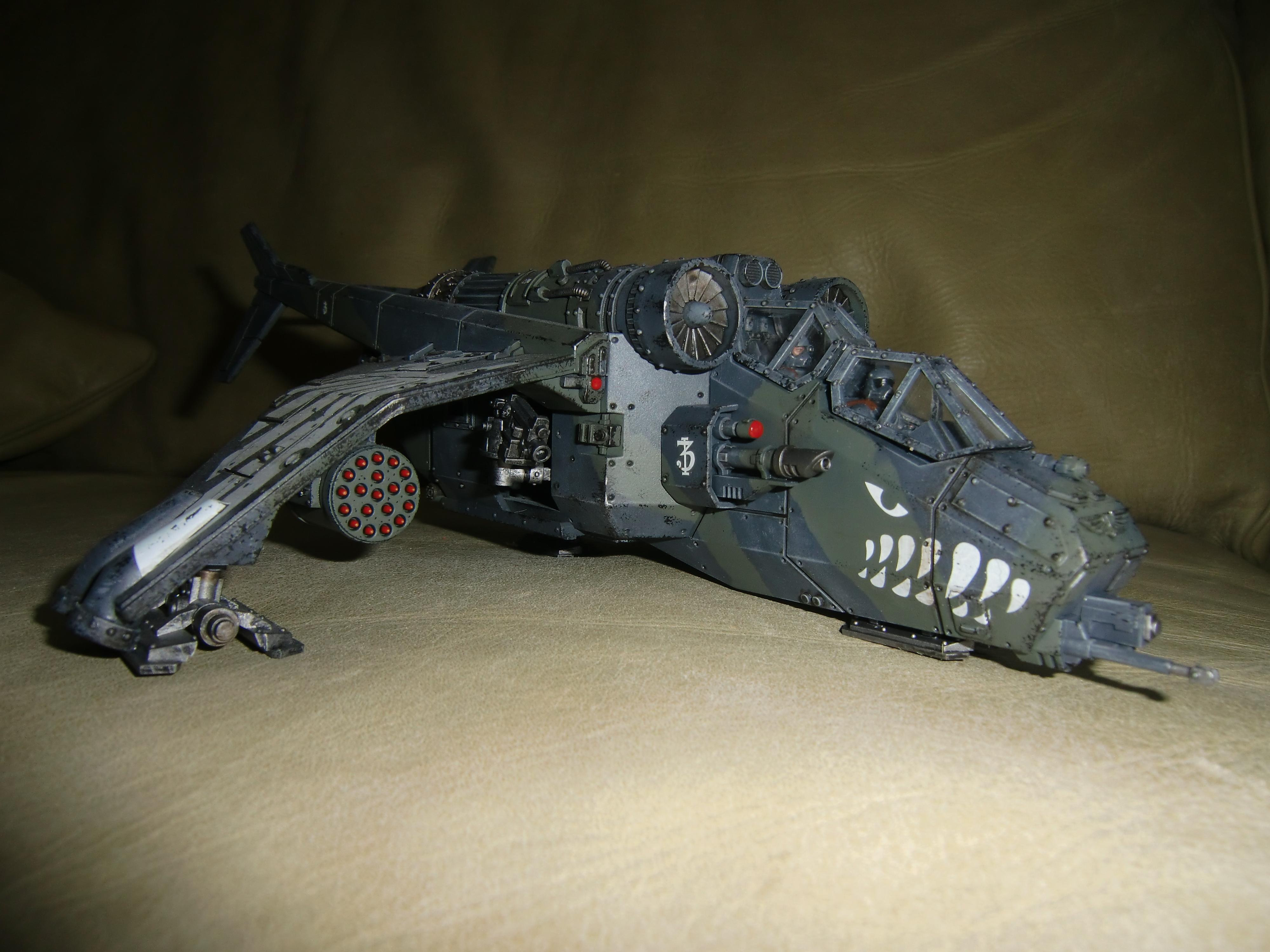 Airbrush, Forge World, Imperial Army, Imperial Guard, Valkyrie, Warhammer 40,000