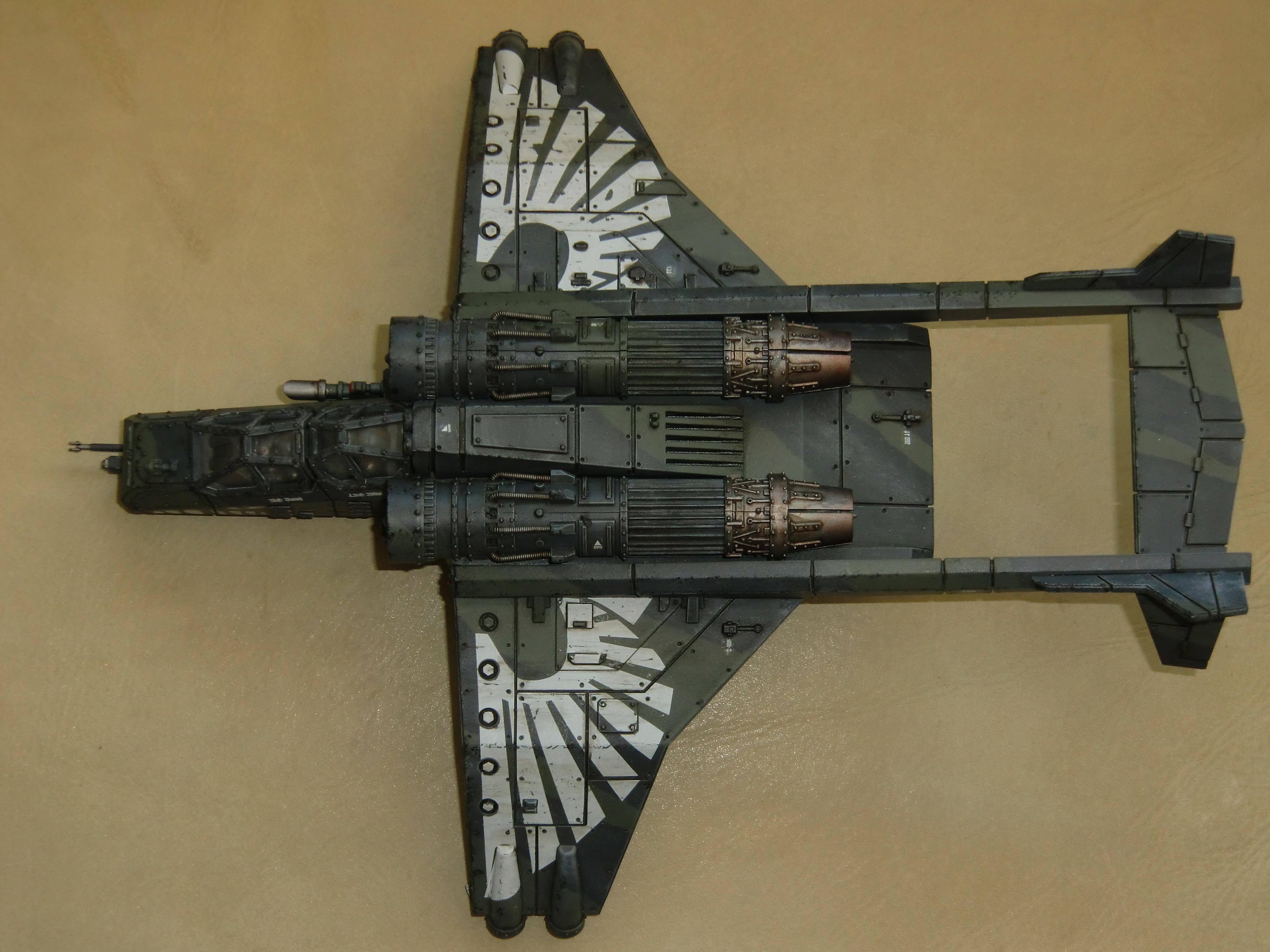 Airbrush, Forge World, Imperial Army, Imperial Guard, Valkyrie, Warhammer 40,000