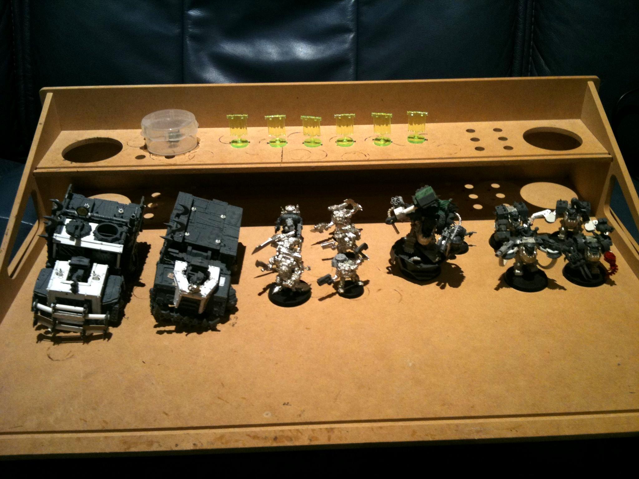 Da Dark Angelz, Orks, Work In Progress