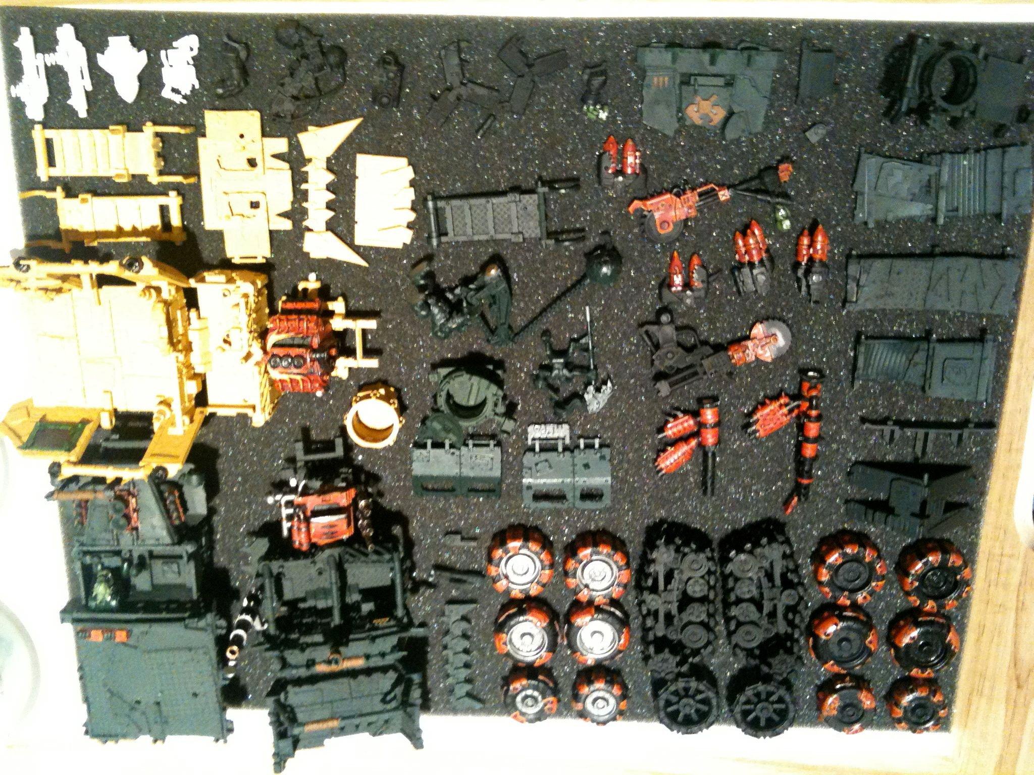 Da Dark Angelz, Orks, Work In Progress