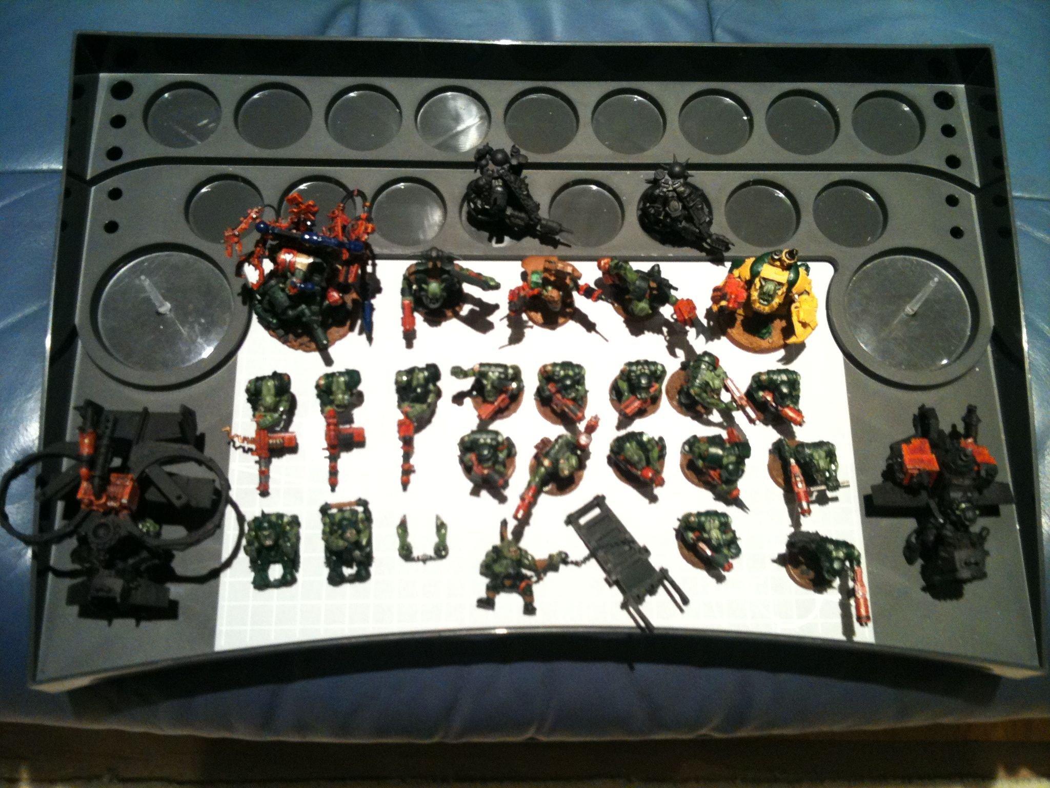 Da Dark Angelz, Orks, Work In Progress