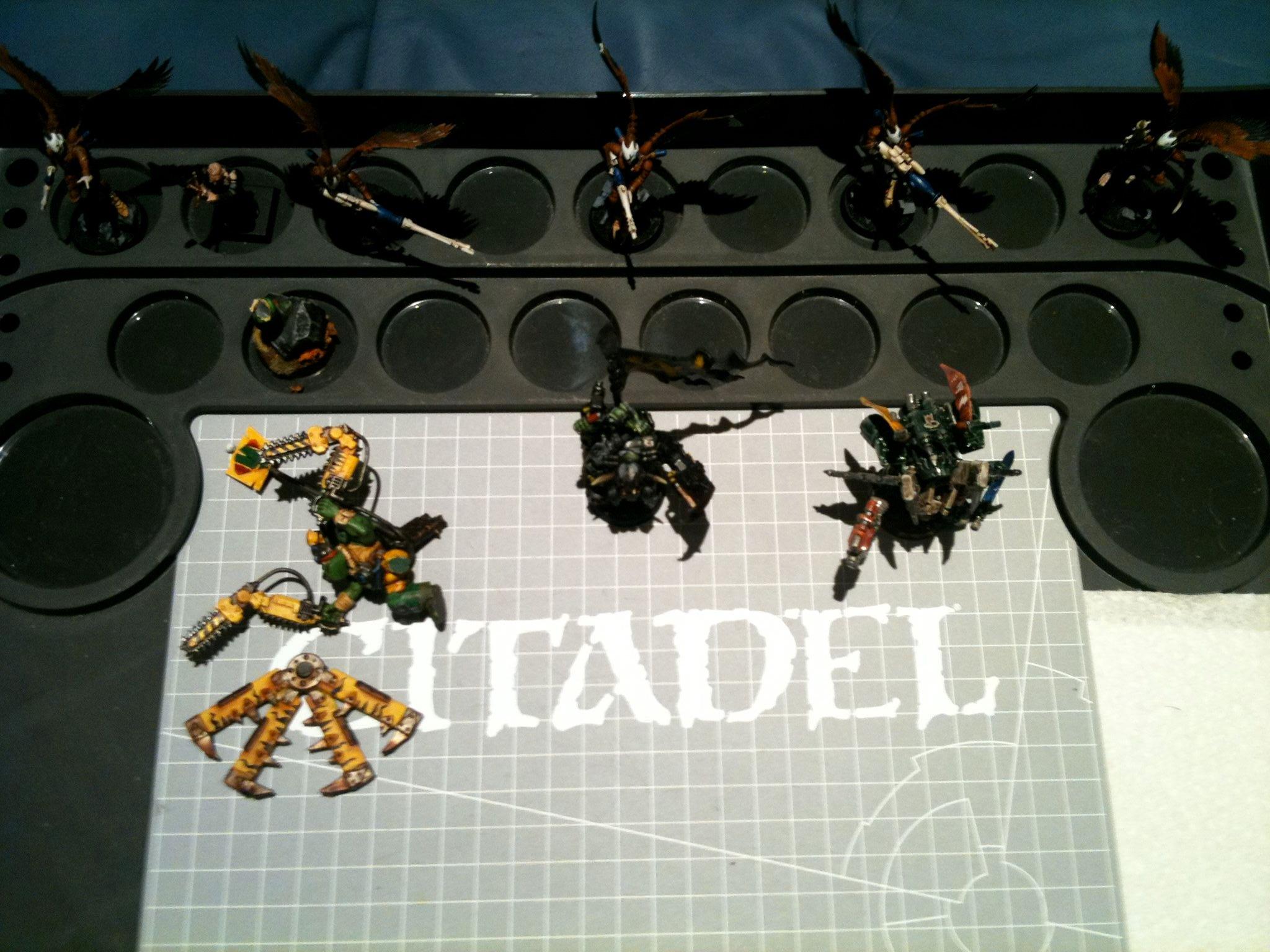 Da Dark Angelz, Orks, Work In Progress