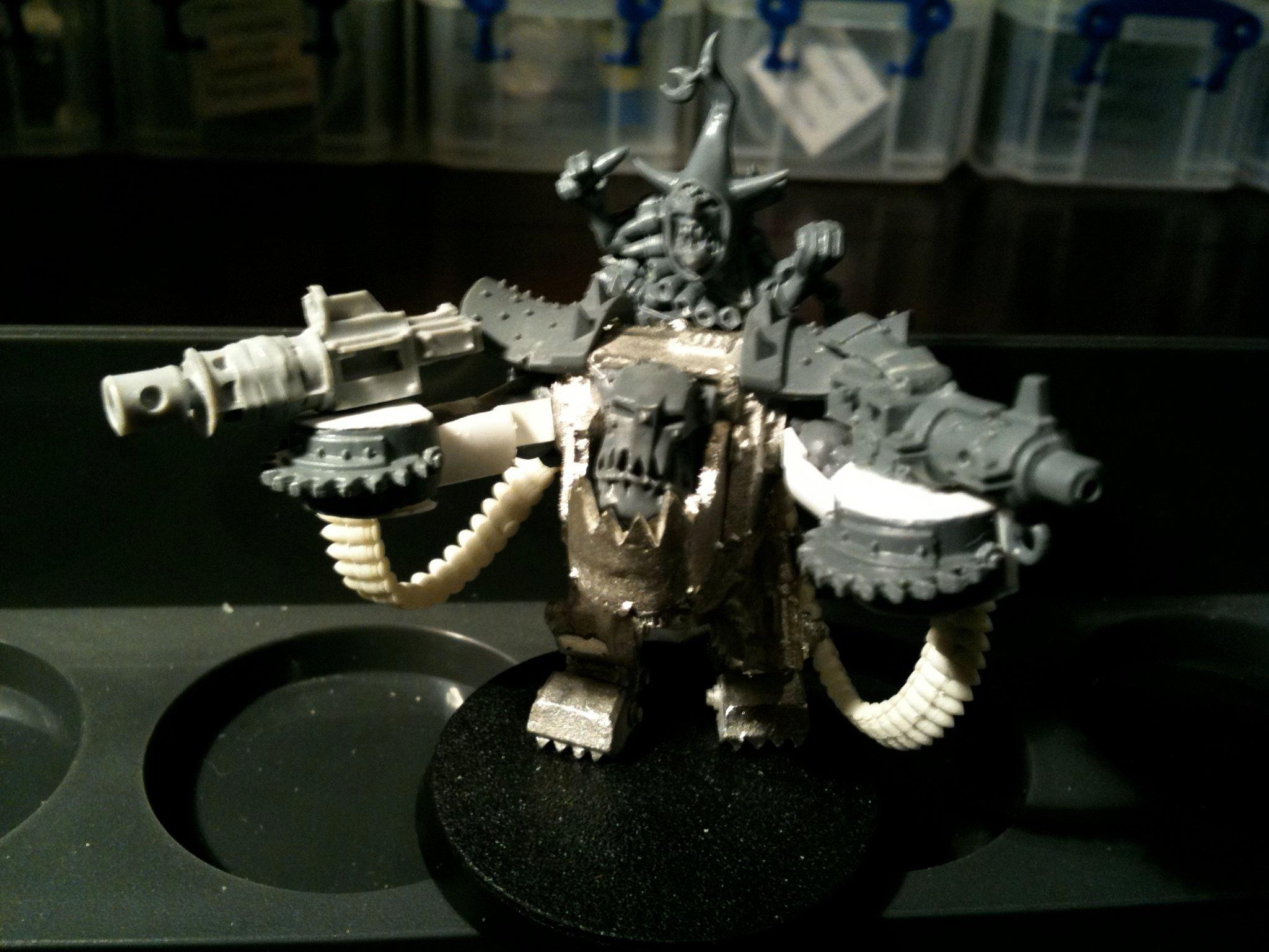 Da Dark Angelz, Meganob, Orks, Work In Progress