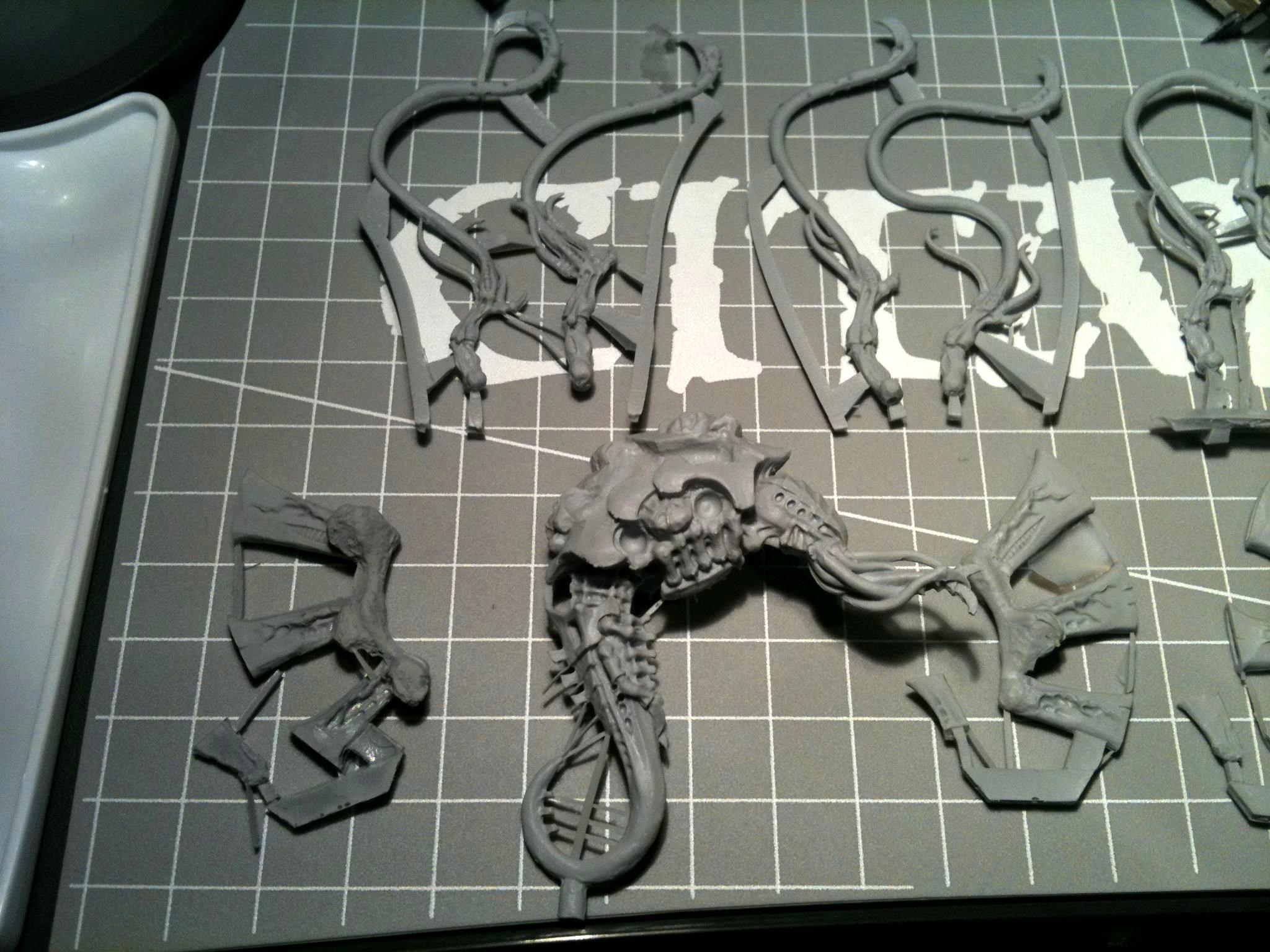 Da Dark Angelz, Finecast, Gms, Orks, Trukk, Venomthrope, Work In Progress