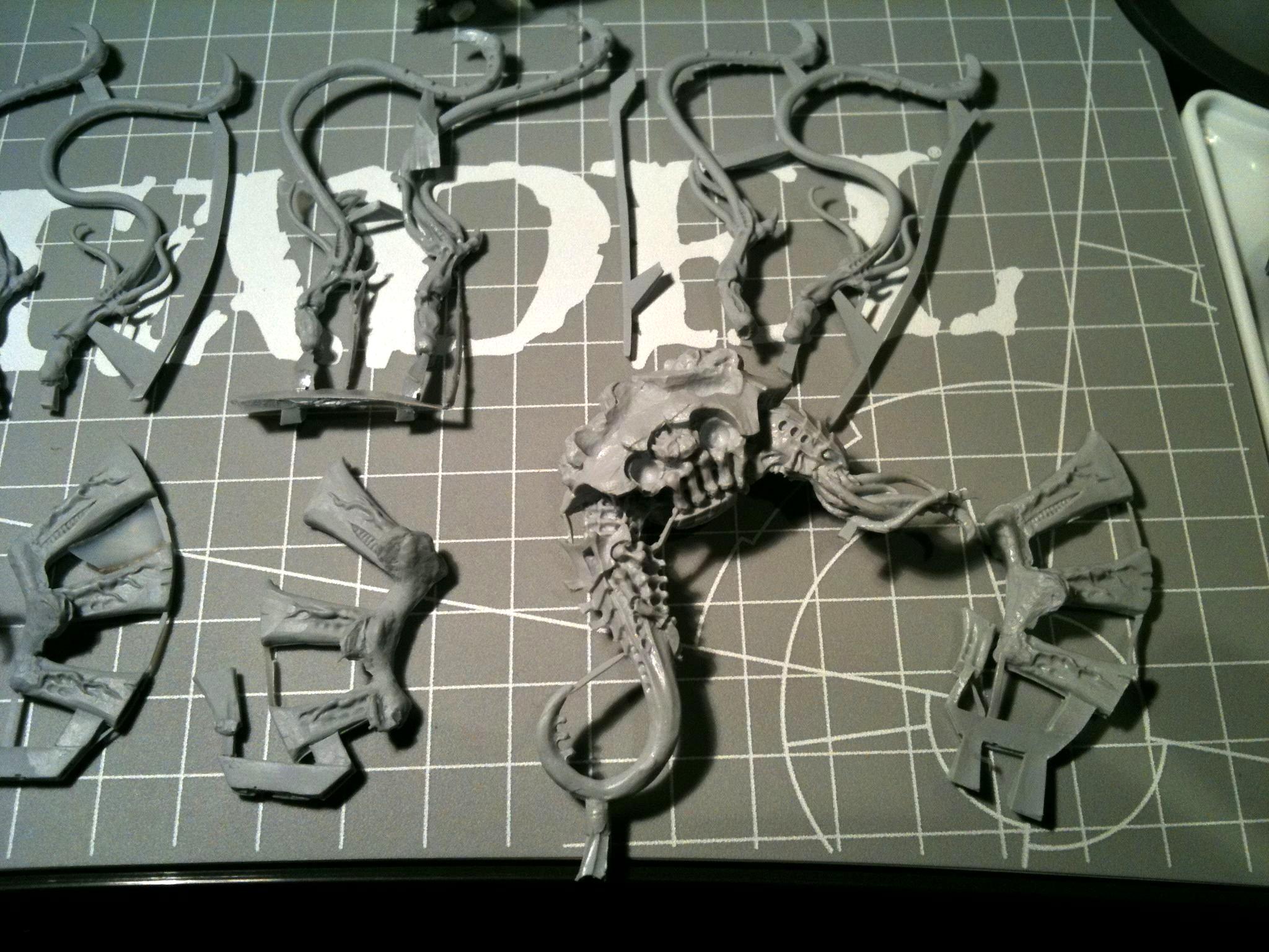 Da Dark Angelz, Finecast, Gms, Orks, Trukk, Venomthrope, Work In Progress