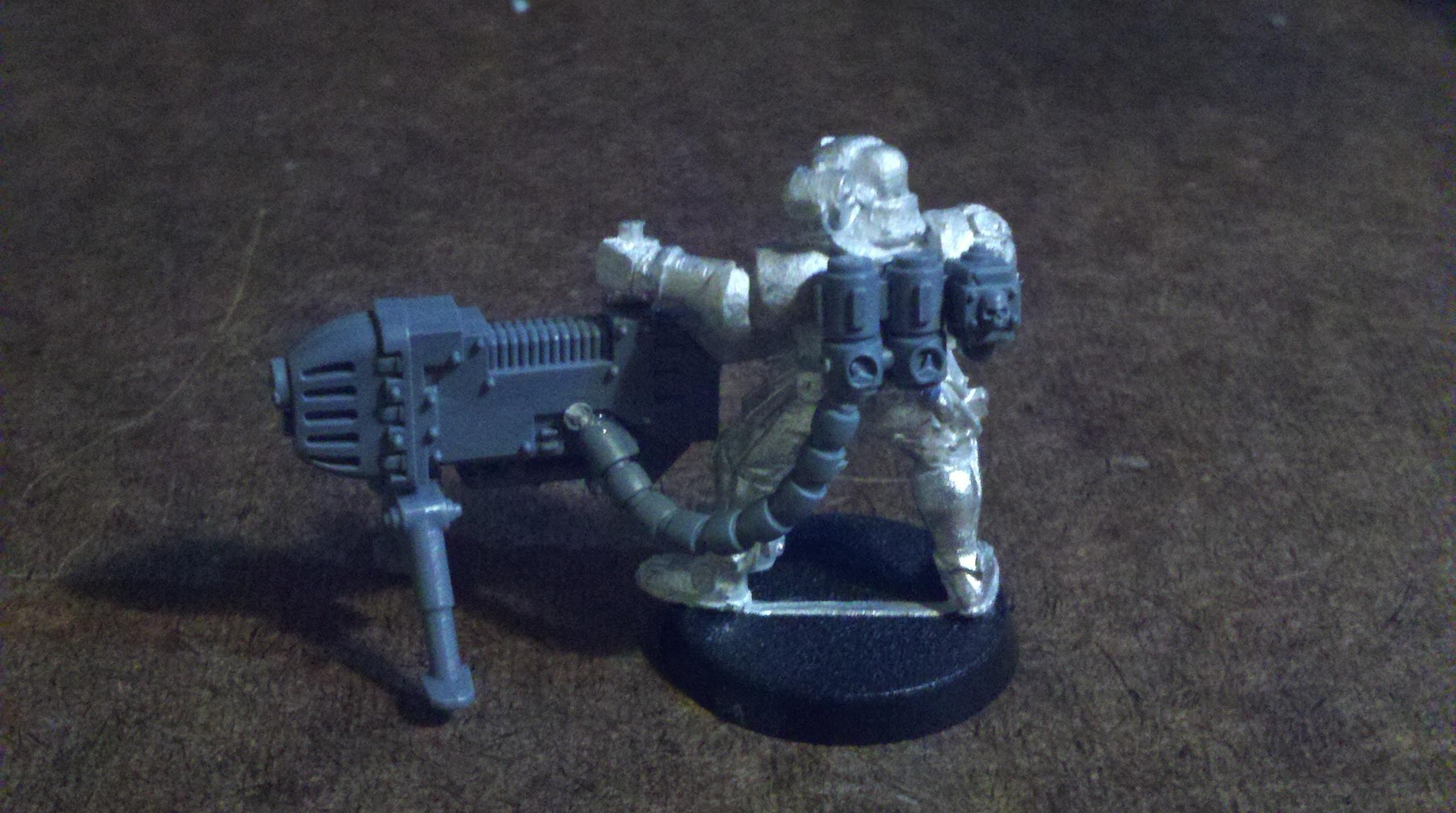 Adeptus Arbites, arbites trooper w/ plasma cannon back