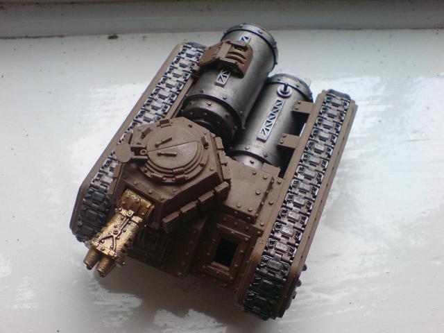 Front View. Finished modelling, but before highlighting