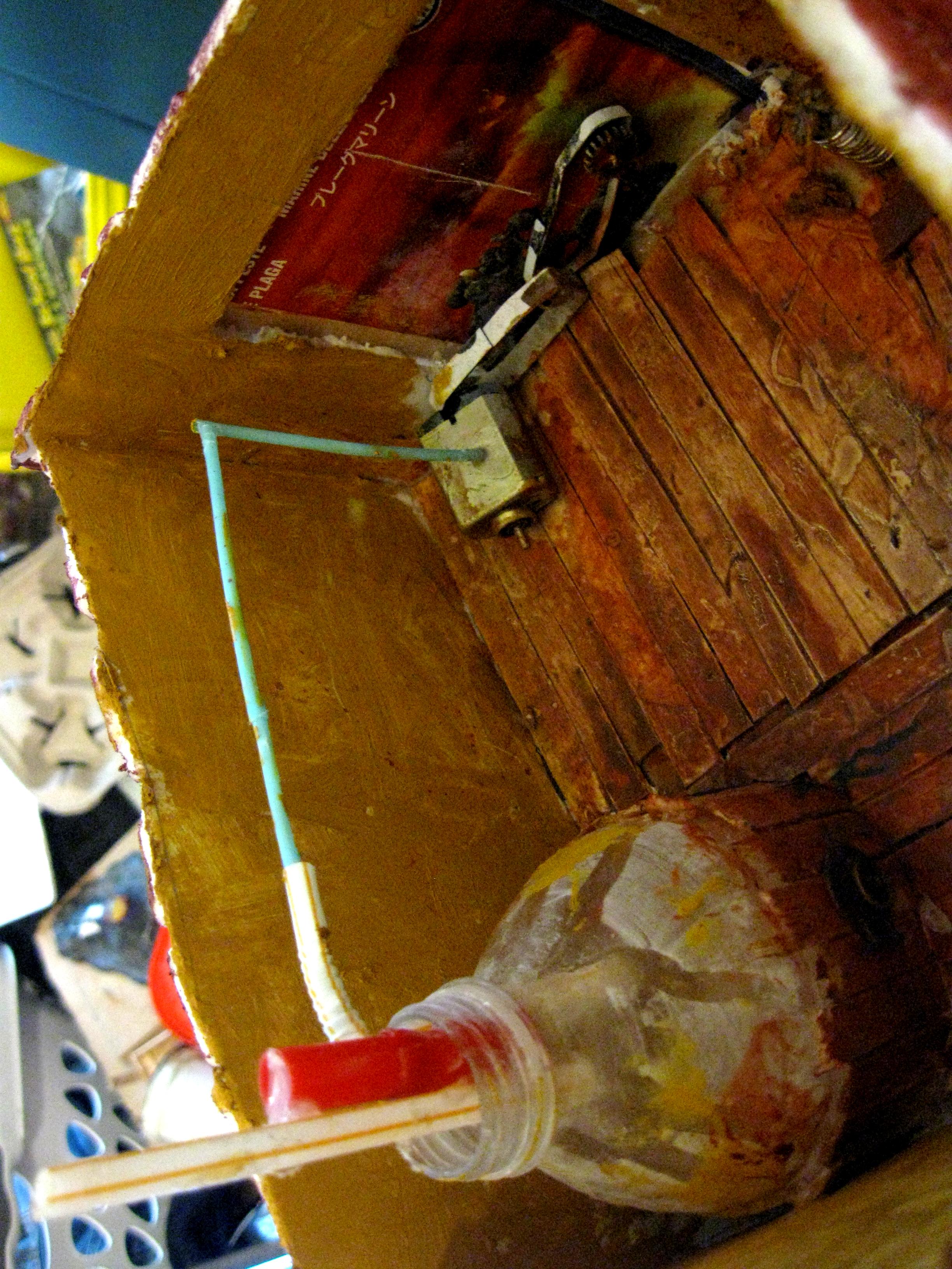 Steampunk, steampunk workshop wip (interior)
