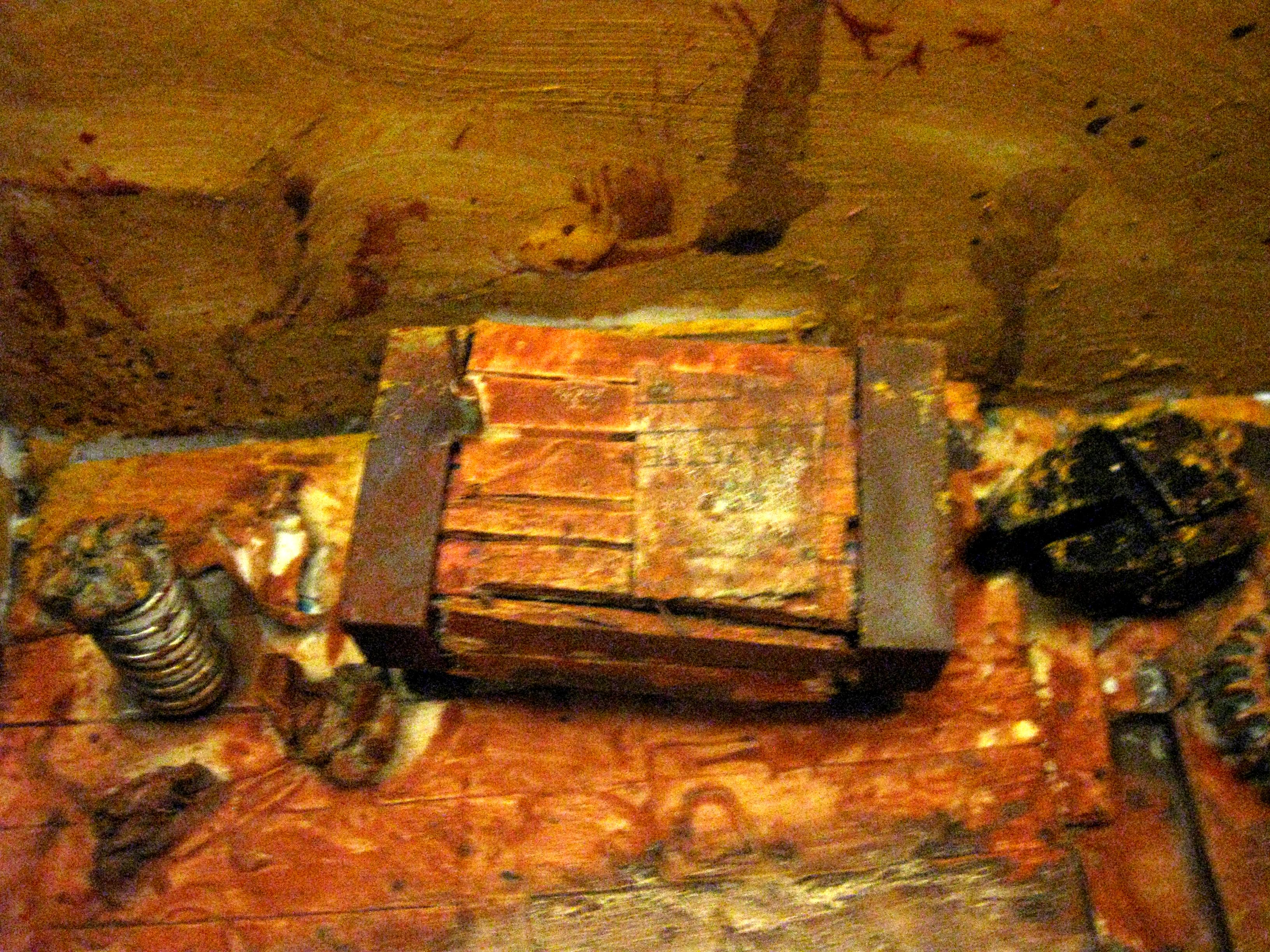 Steampunk, steampunk workshop wip (interior)