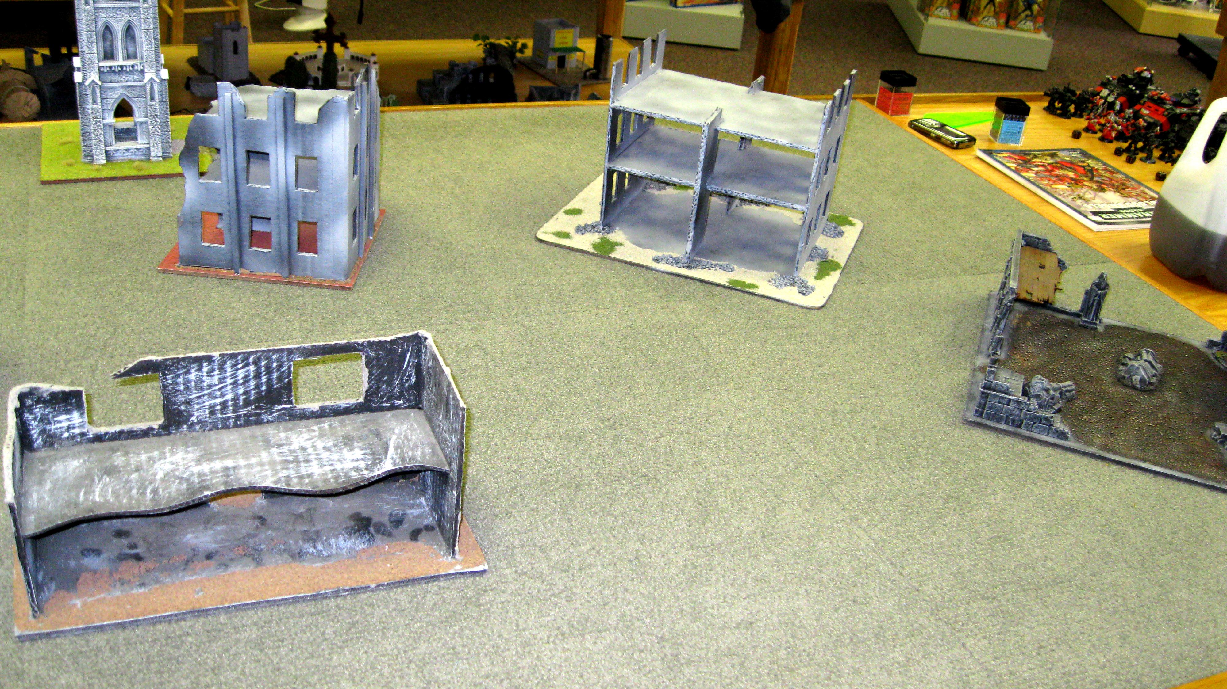 terrain set up