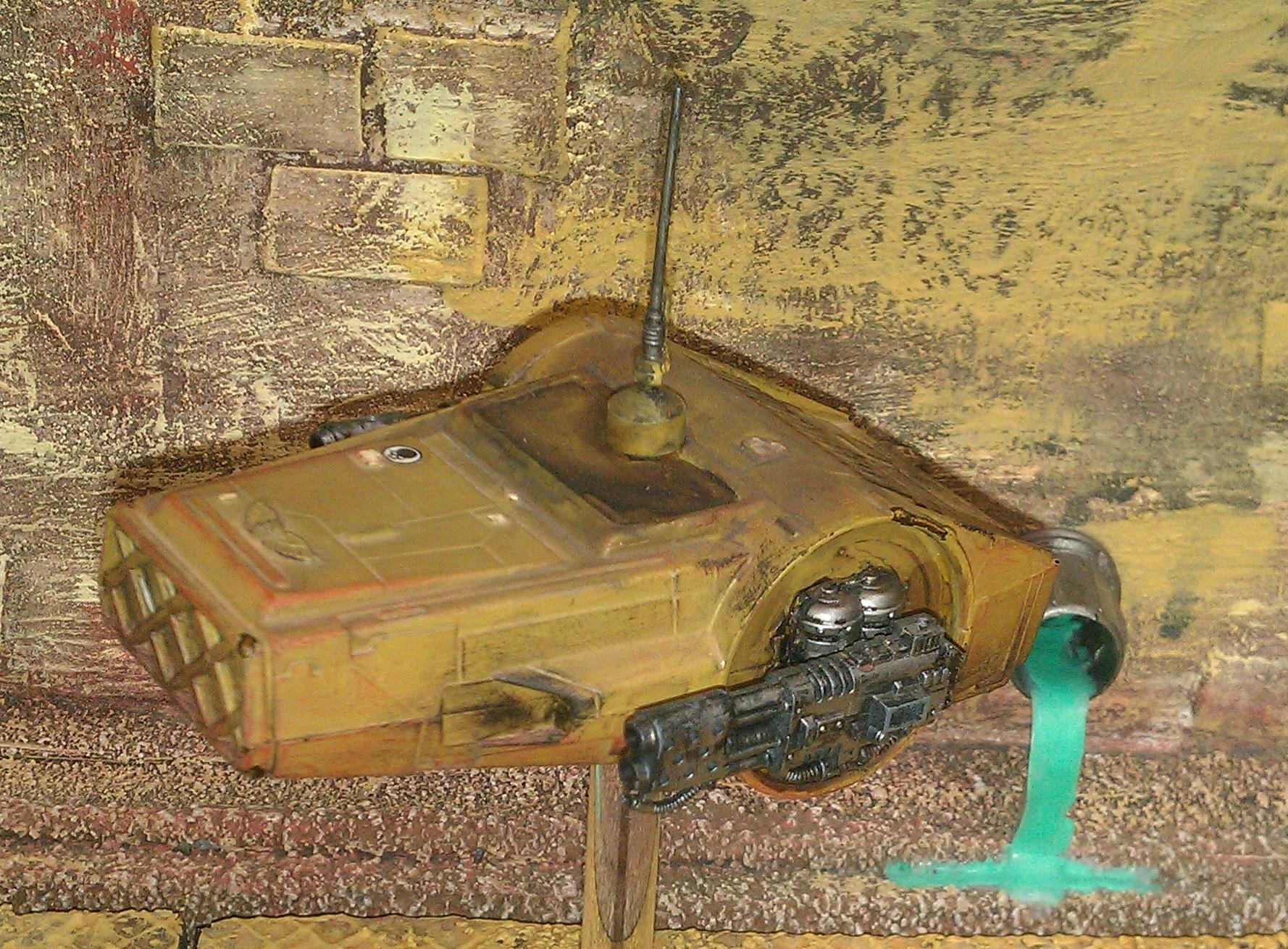 Cities Of Death, Convertion, Land Speeder, Orks, Sesert, Space Marines, Star Wars, Warhammer 40,000, Warhammer Fantasy