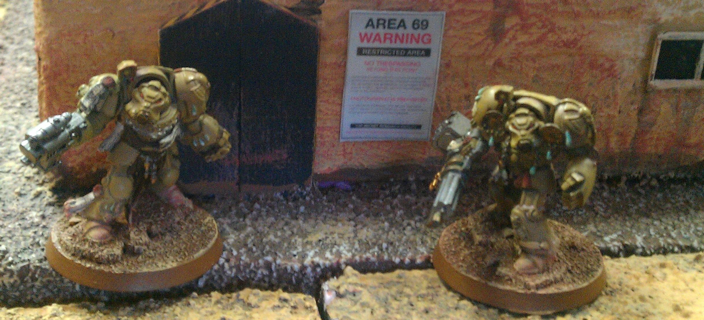 Assault On Black Reach, Cities Of Death, Custom, Desert, Space Hulk, Space Marines, Terminator Armor, Warhammer 40,000, Warhammer Fantasy