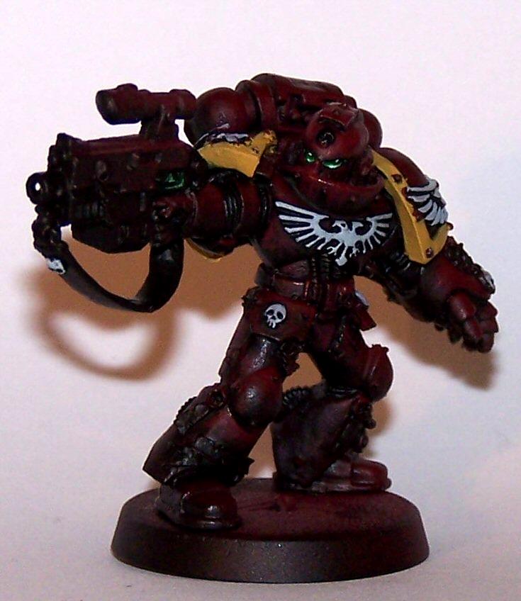 Emperor's Wings, Eye Lenses, Eyes, Lenses, Power Fist, Space Marines, Sternguard Veteran, Work In Progress