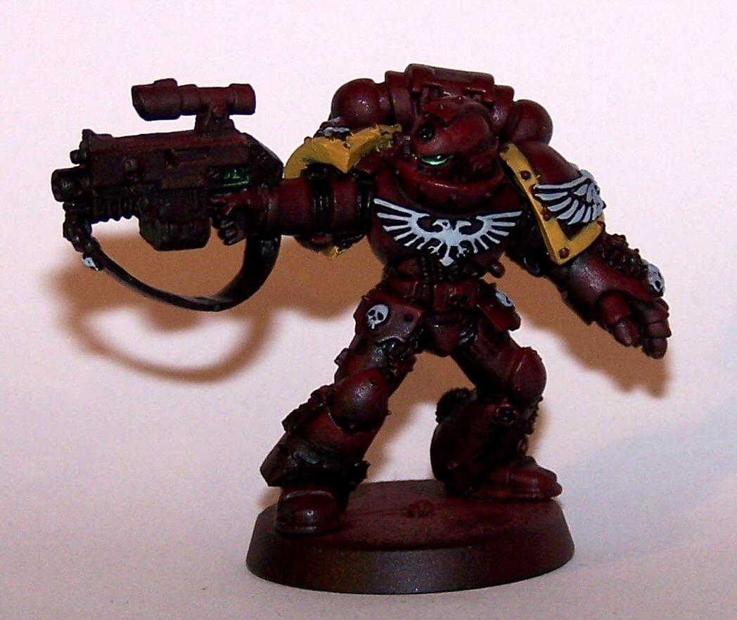 Emperor's Wings, Eye Lenses, Eyes, Lenses, Power Fist, Space Marines, Sternguard Veteran, Work In Progress