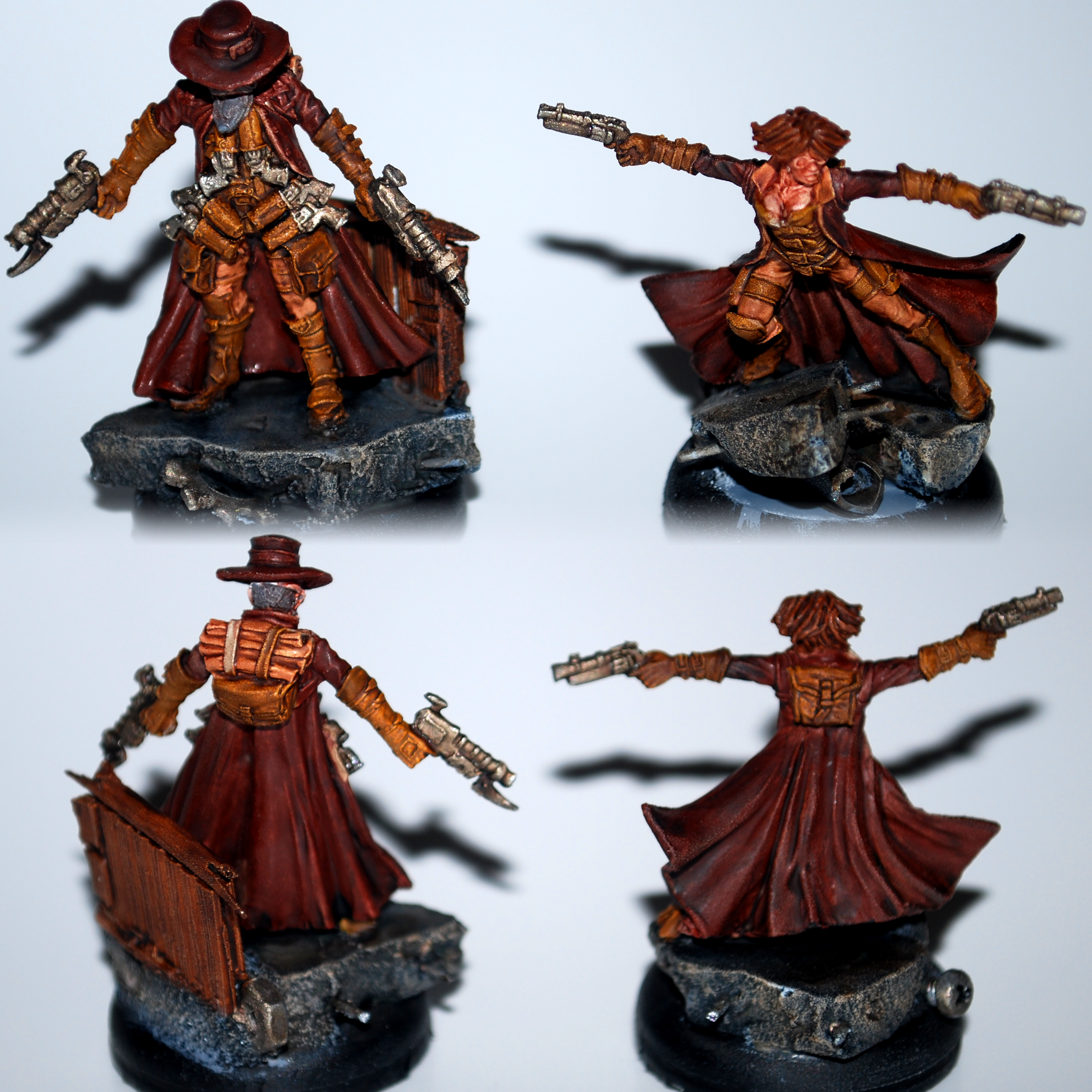 Malifaux Arcanists Gunsmiths - 03 - Undetailed