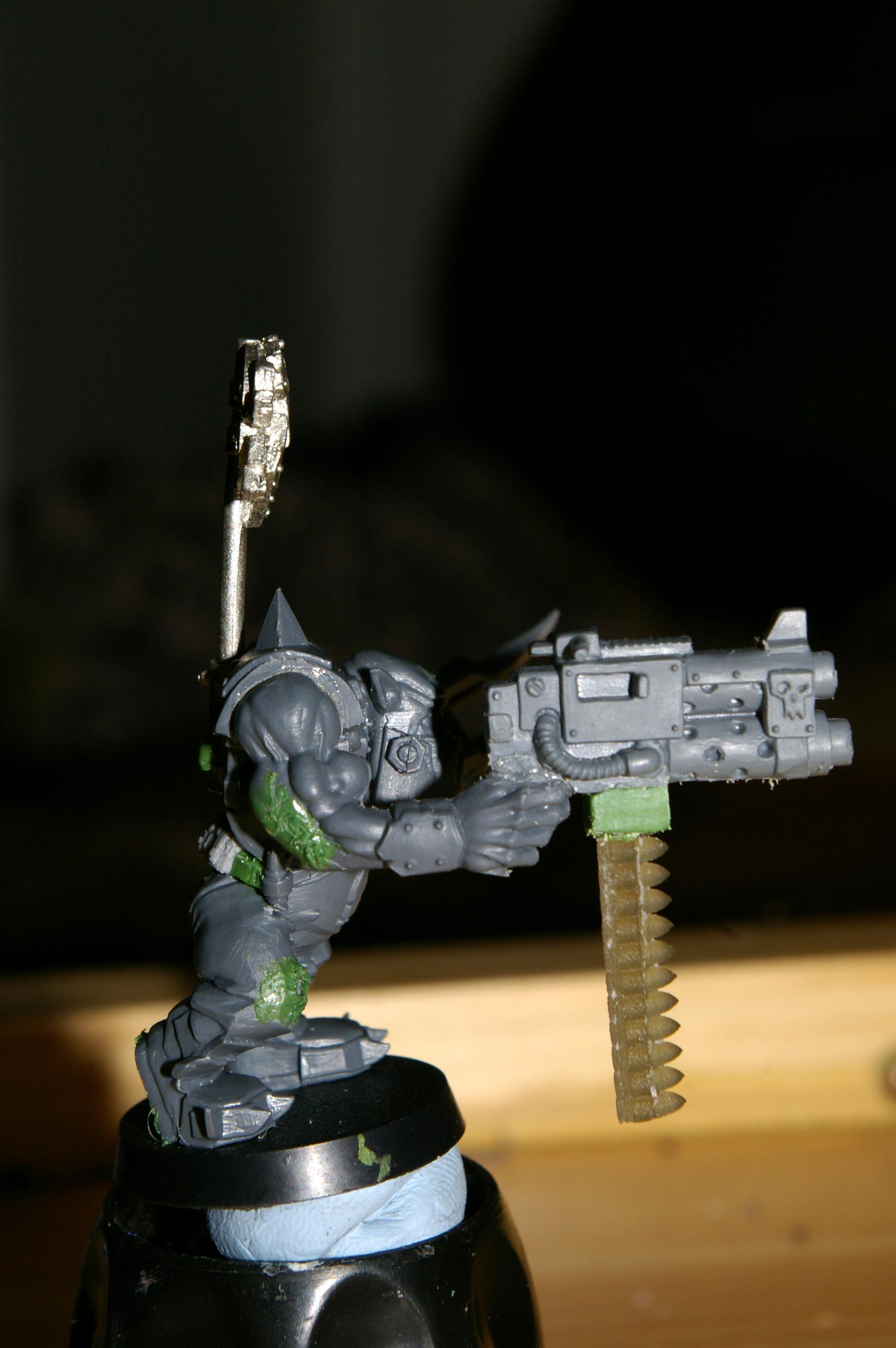 Ork Nob Power Claw, Ork boyz nob 1 side