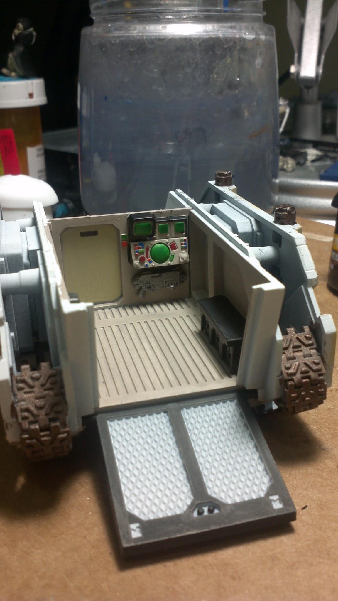Interior is complete
