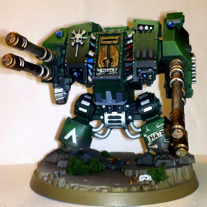 Aurora, Dreadnought, Green, Rifleman, Space Marines