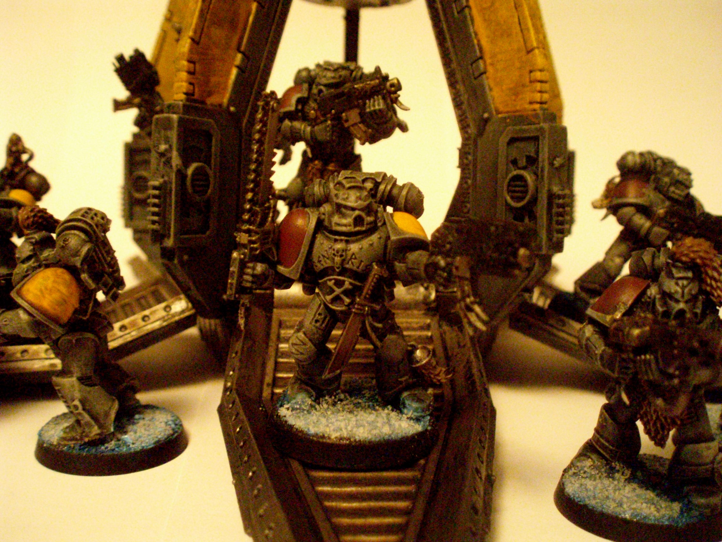 Drop Pod, Grey Hunter, Space Merine, Space Wolves