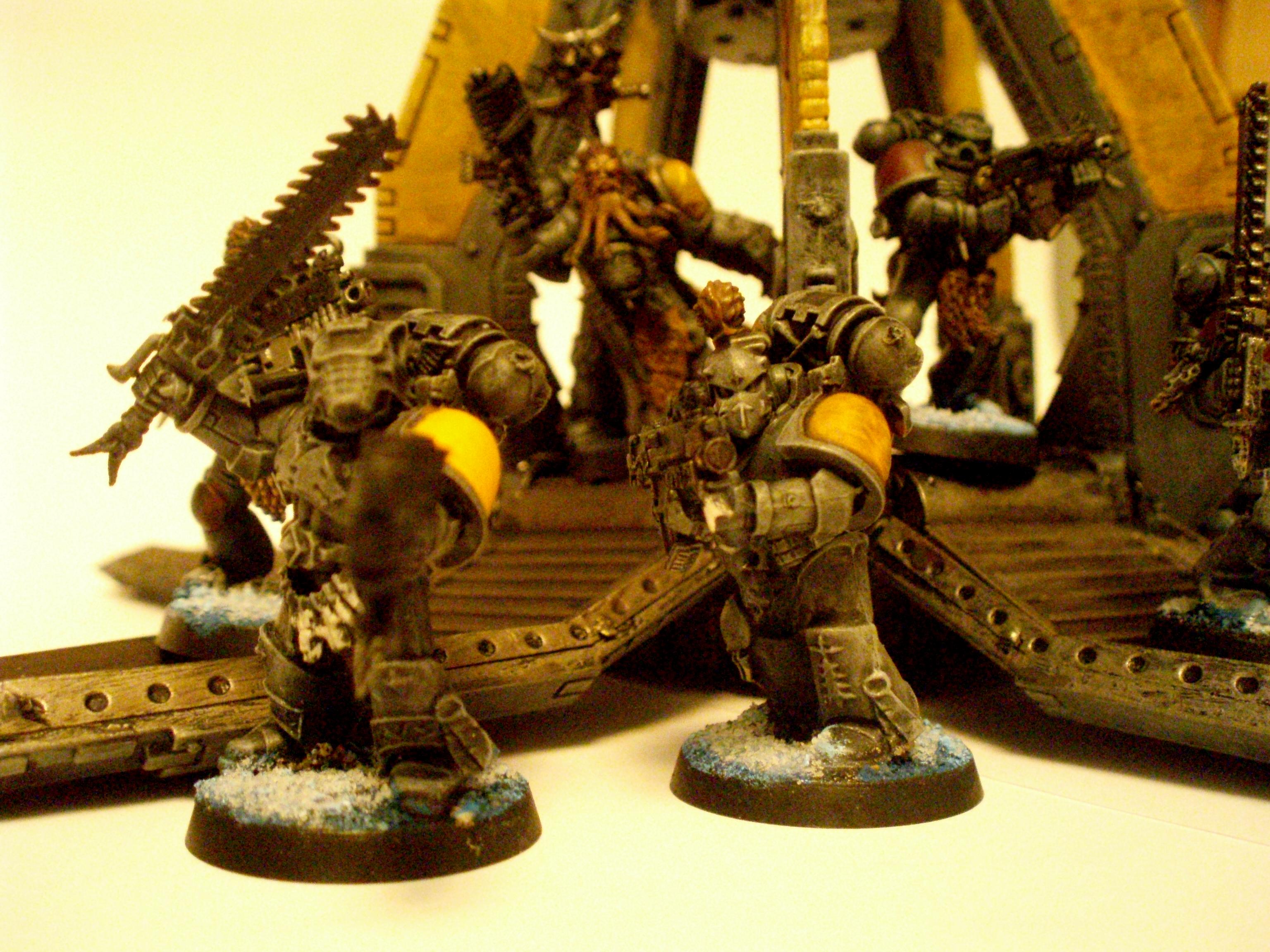 Drop Pod, Grey Hunter, Space Marines, Space Wolves