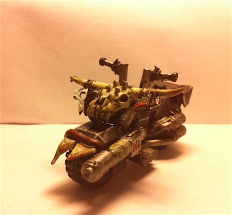 Conversion, Orks, Space Marine Bike, Warbike