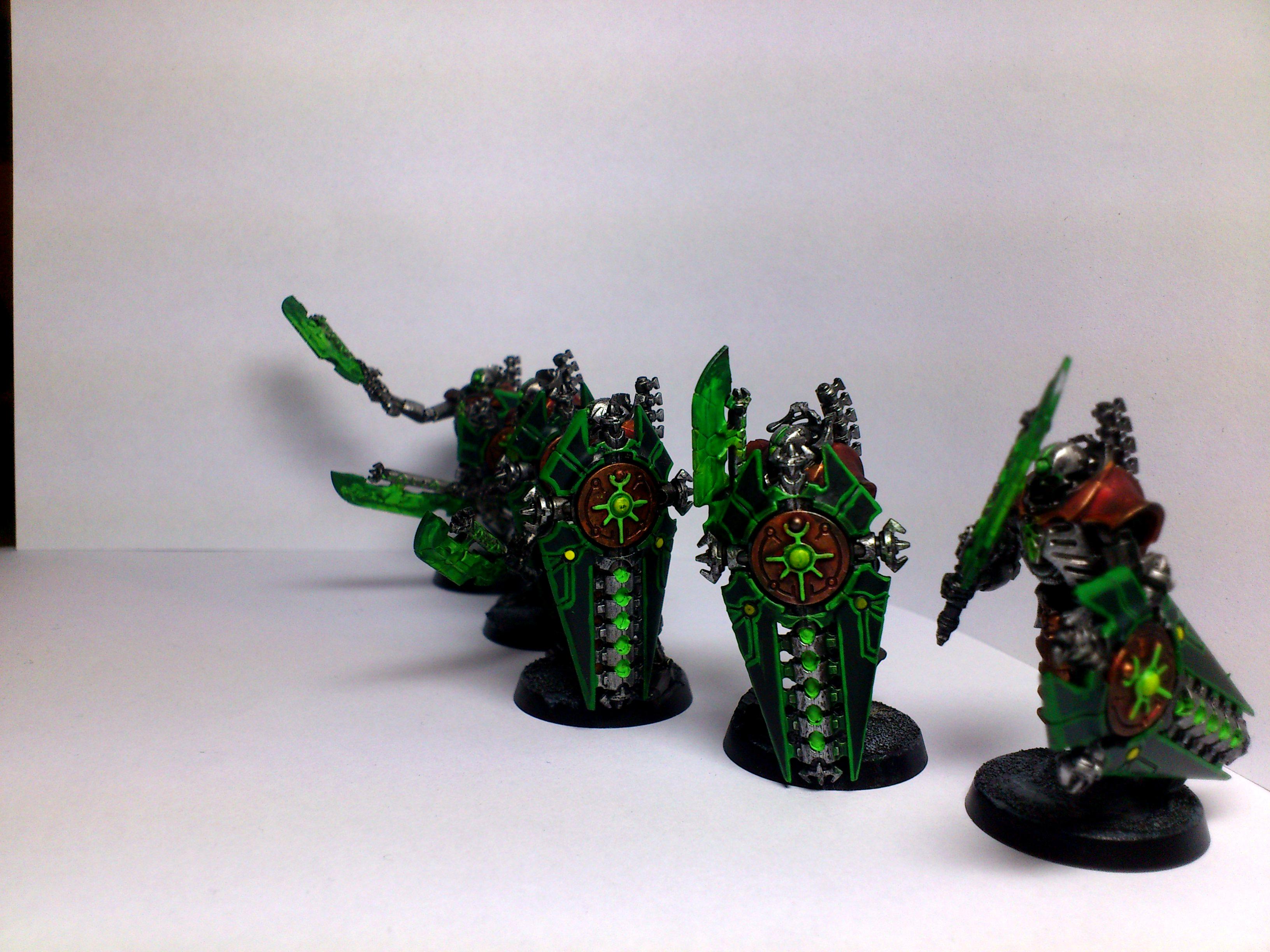 Dispersion Shields, Lychguard, Necrons, Phase Swords, Warhammer 40,000