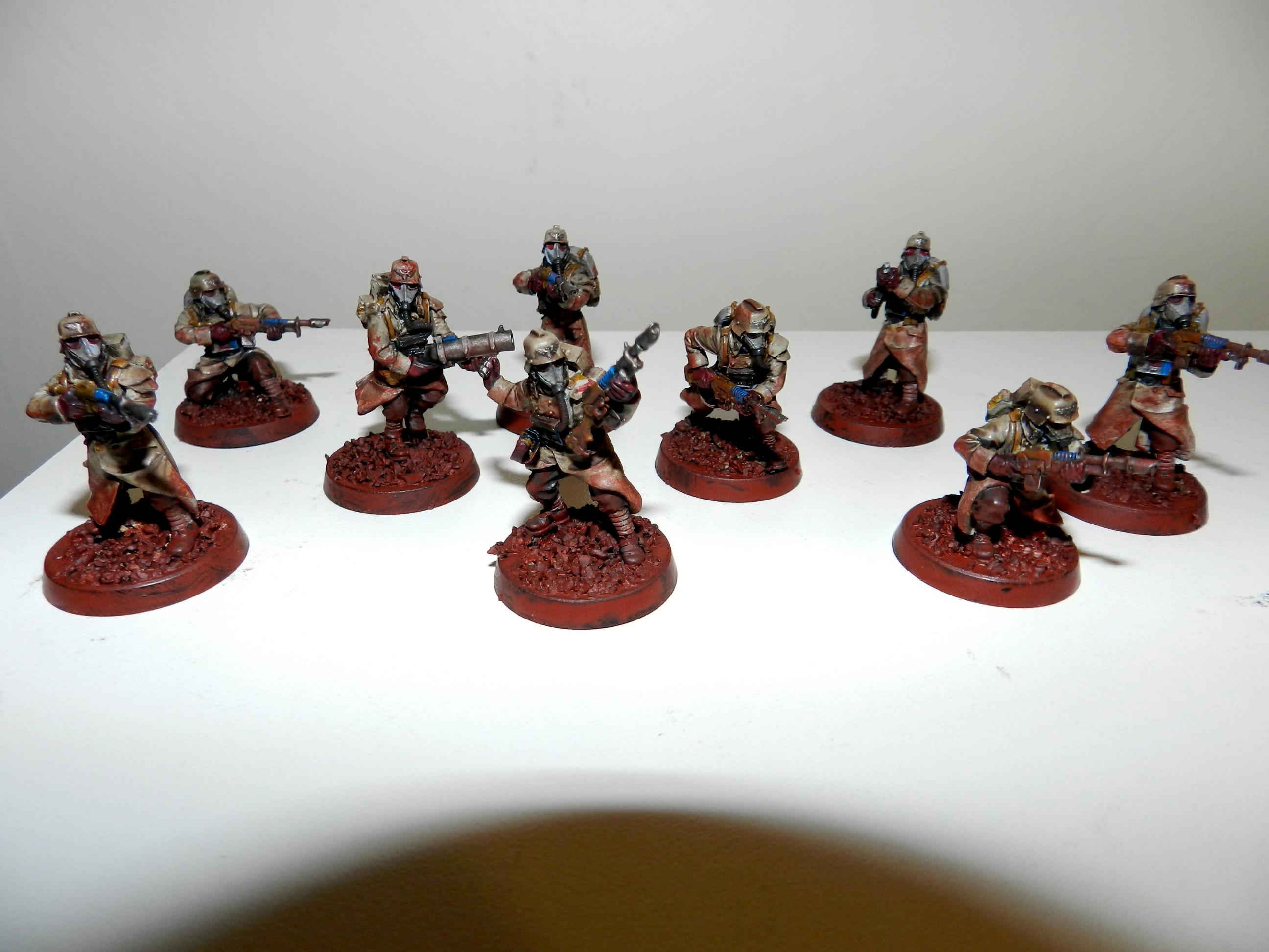 Death Korps of Krieg, Firing Squad, Forge World, Imperial Guard, Infantry, Mud, Siege