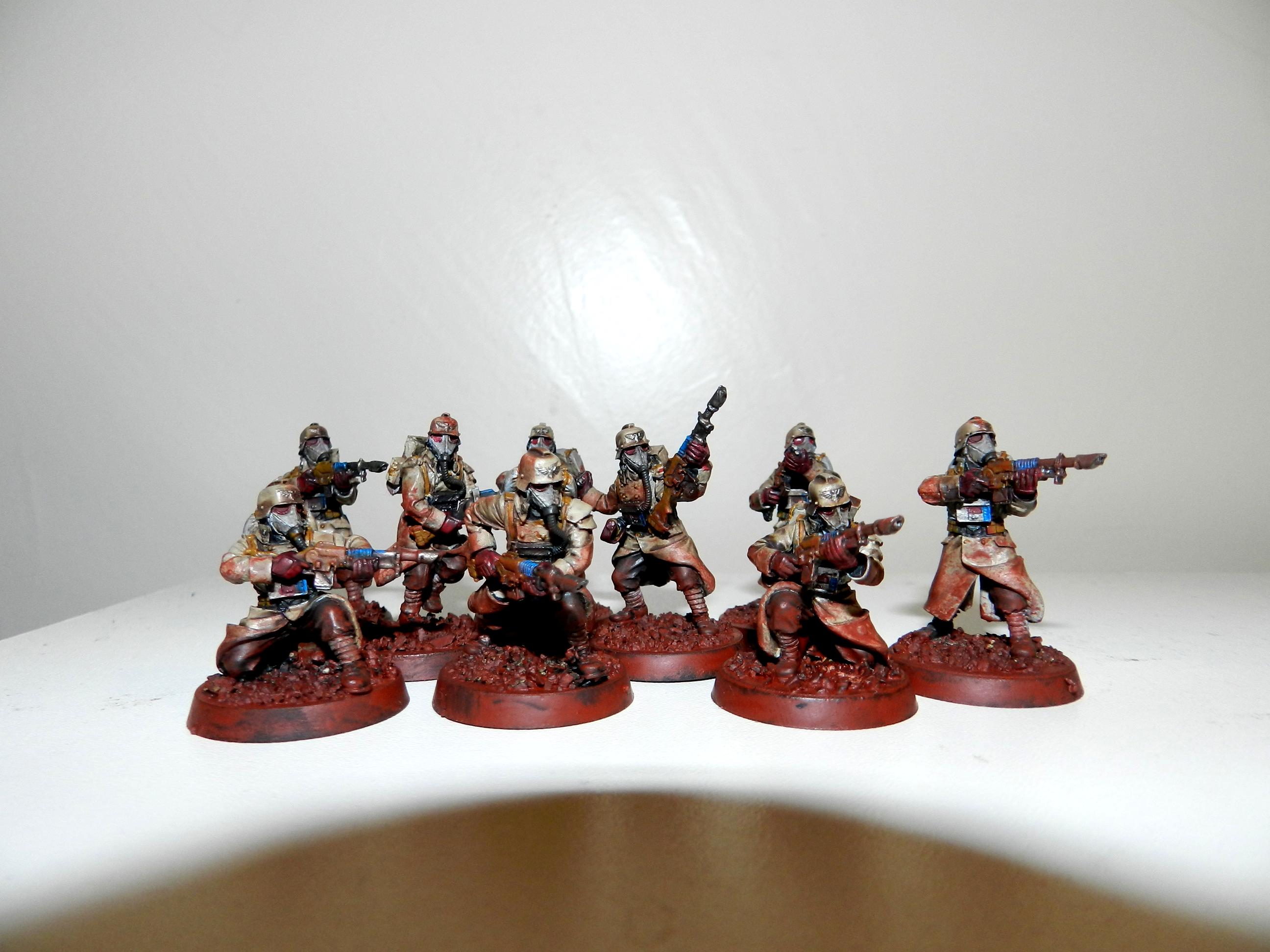Death Korps of Krieg, Firing Squad, Forge World, Imperial Guard, Infantry, Mud, Siege