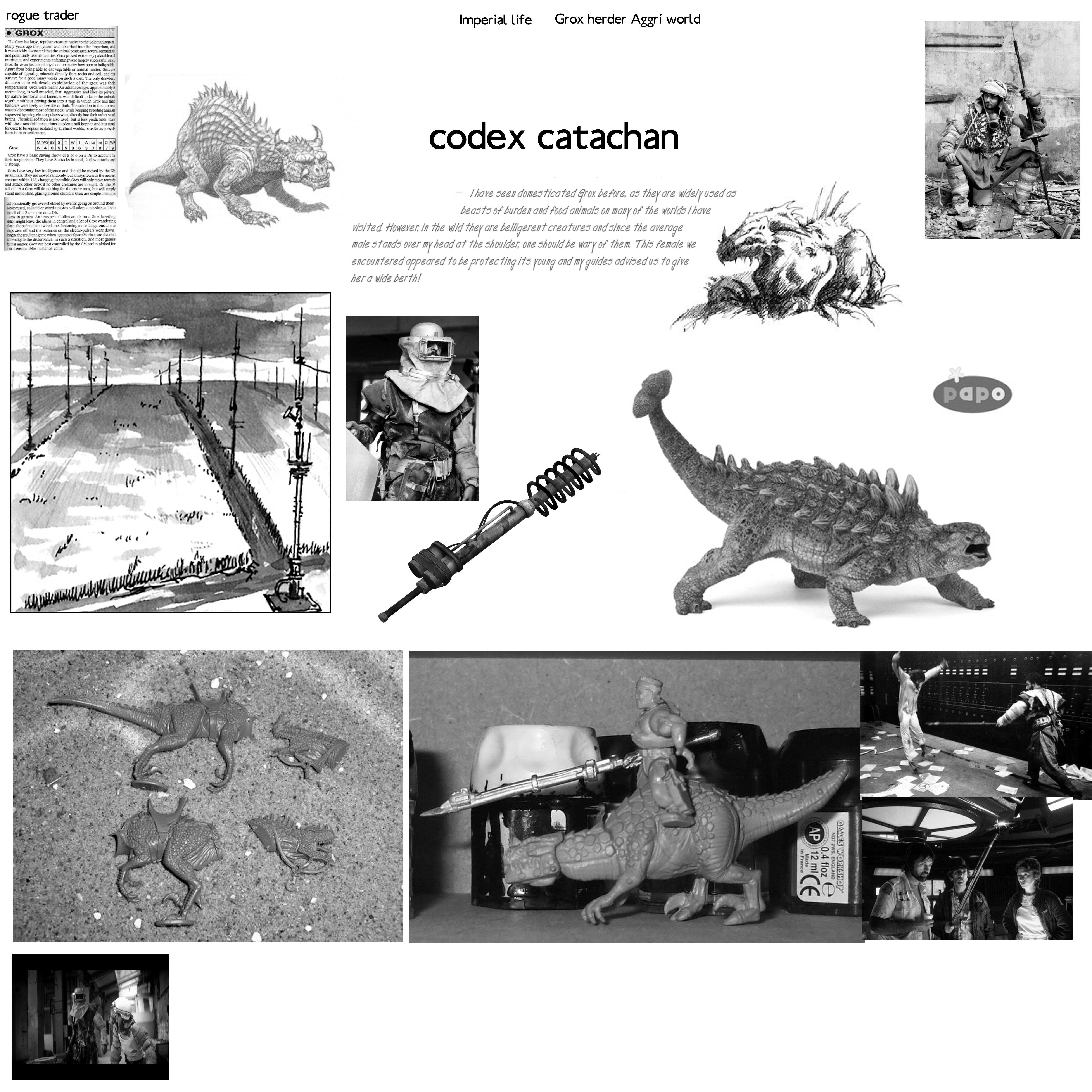 Fauna, Grox, grox refernce art