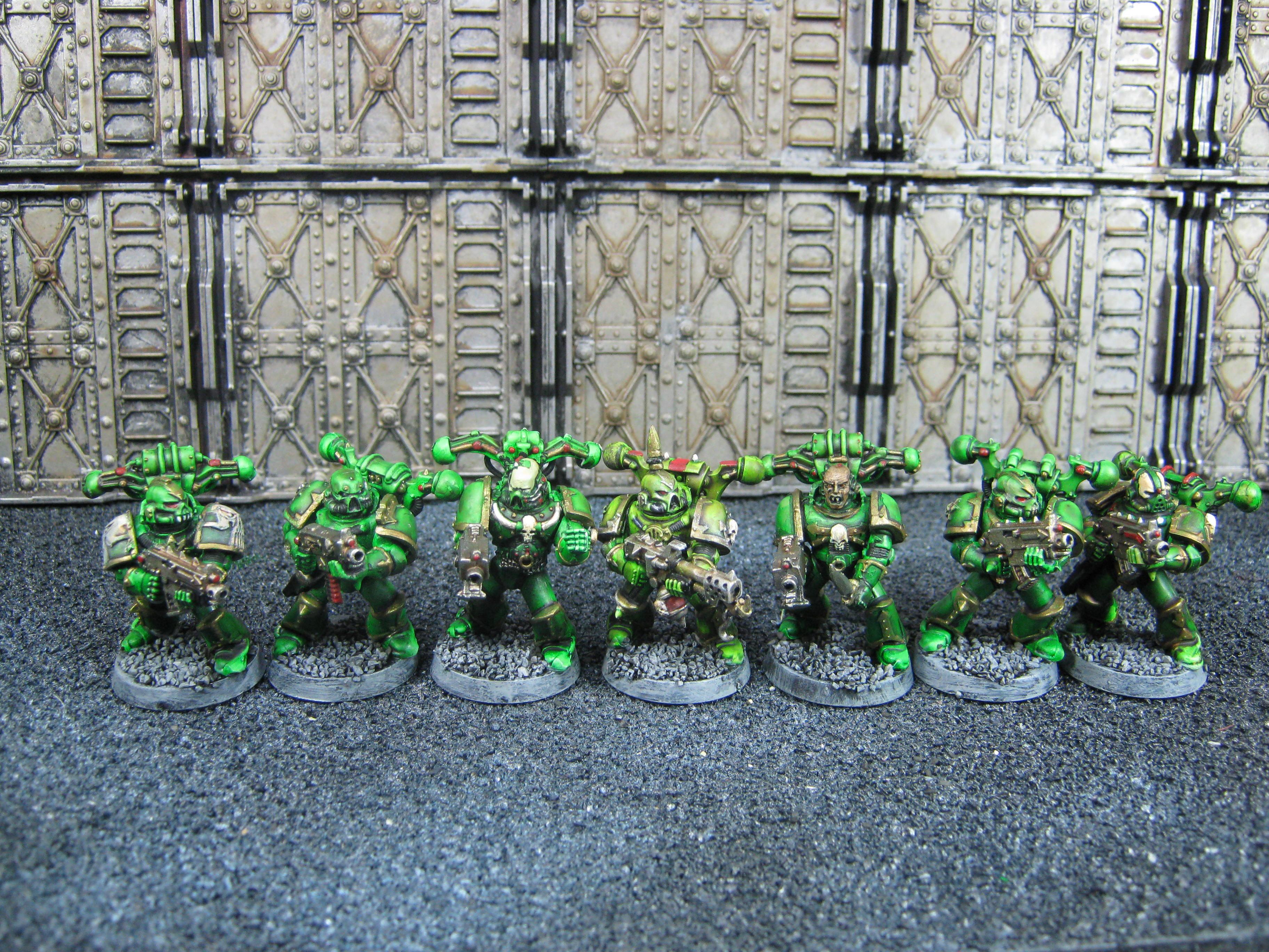 Chaos Space Marines, Conversion, Death Guard, Nurgle, Plague Marines, Warhammer 40,000