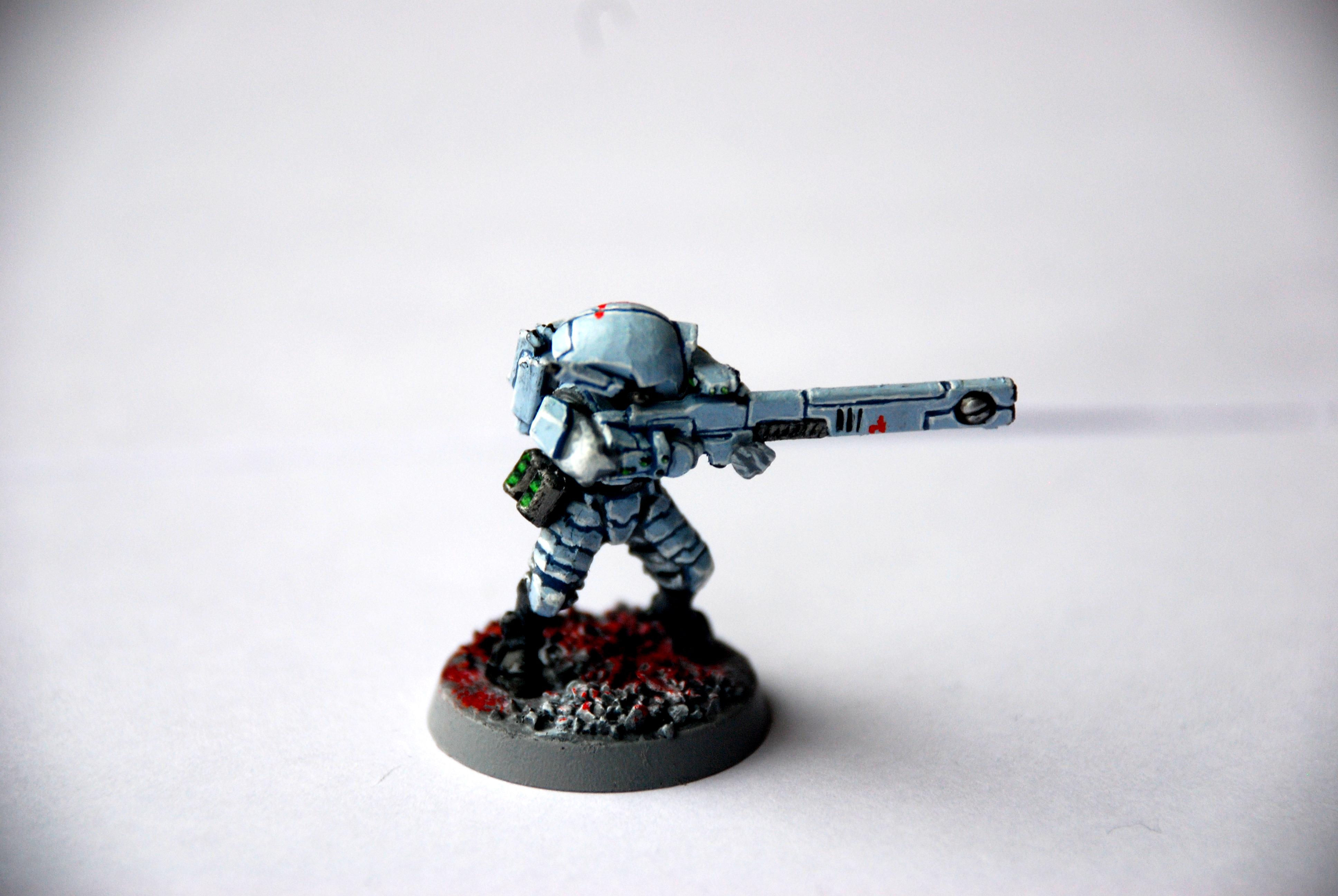 Fire Warriors, Painted, Tau, Troops, Warhammer 40,000