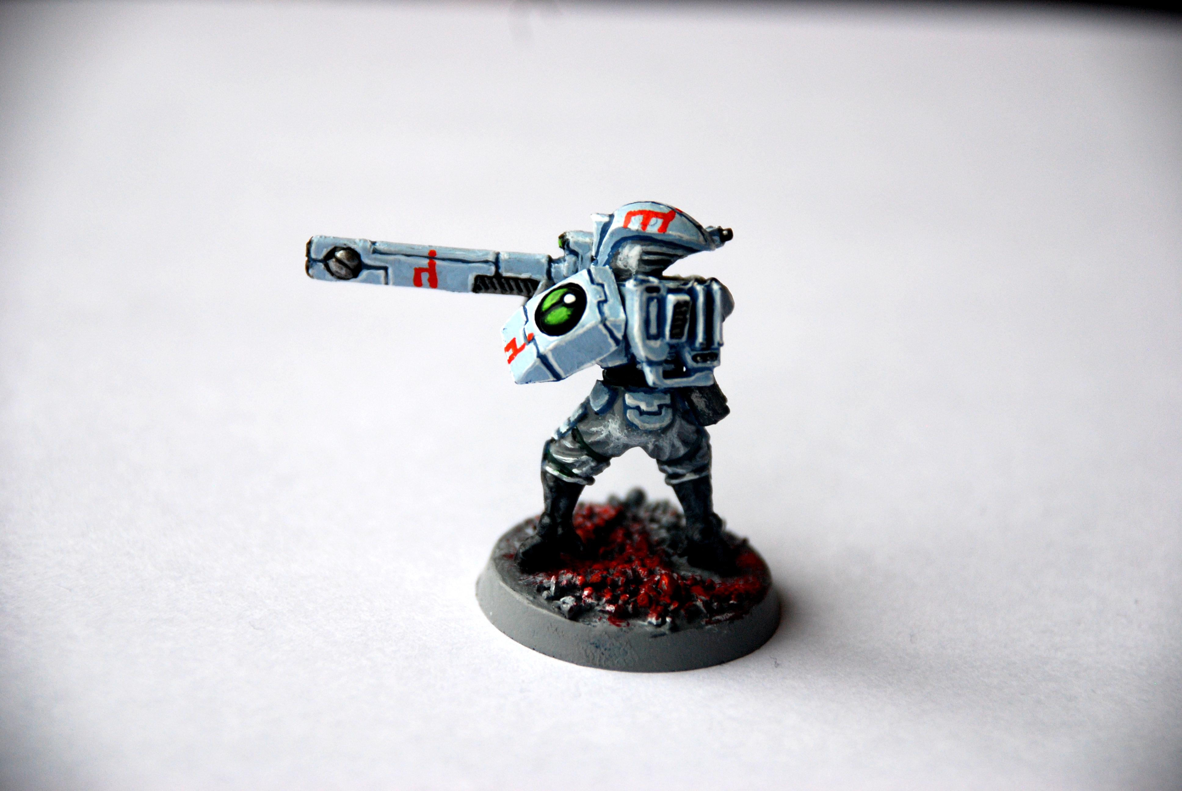 Fire Warriors, Painted, Tau, Troops, Warhammer 40,000