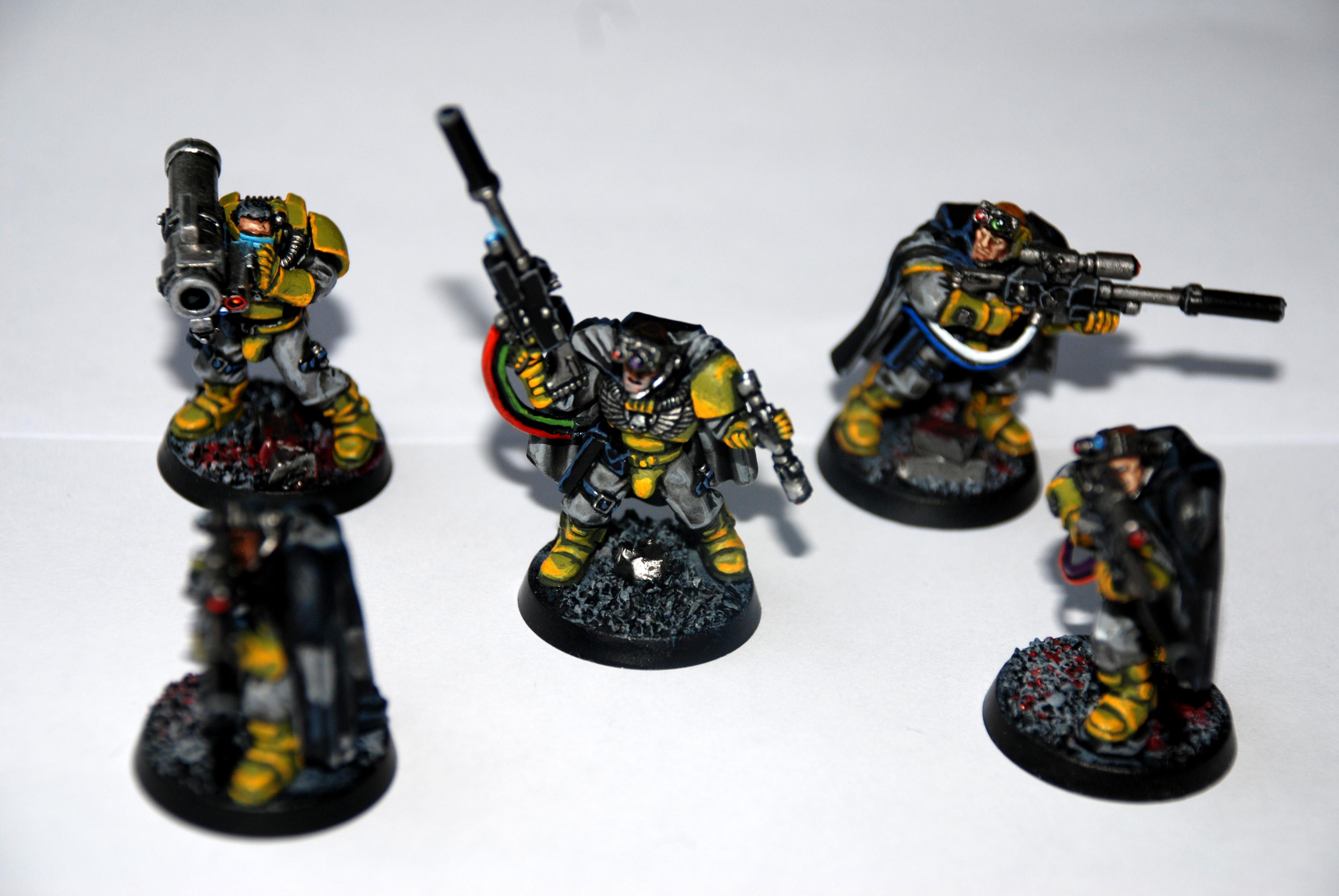 Camo Cloak, Painted, Scouts, Snipers, Space Marines, Warhammer 40,000