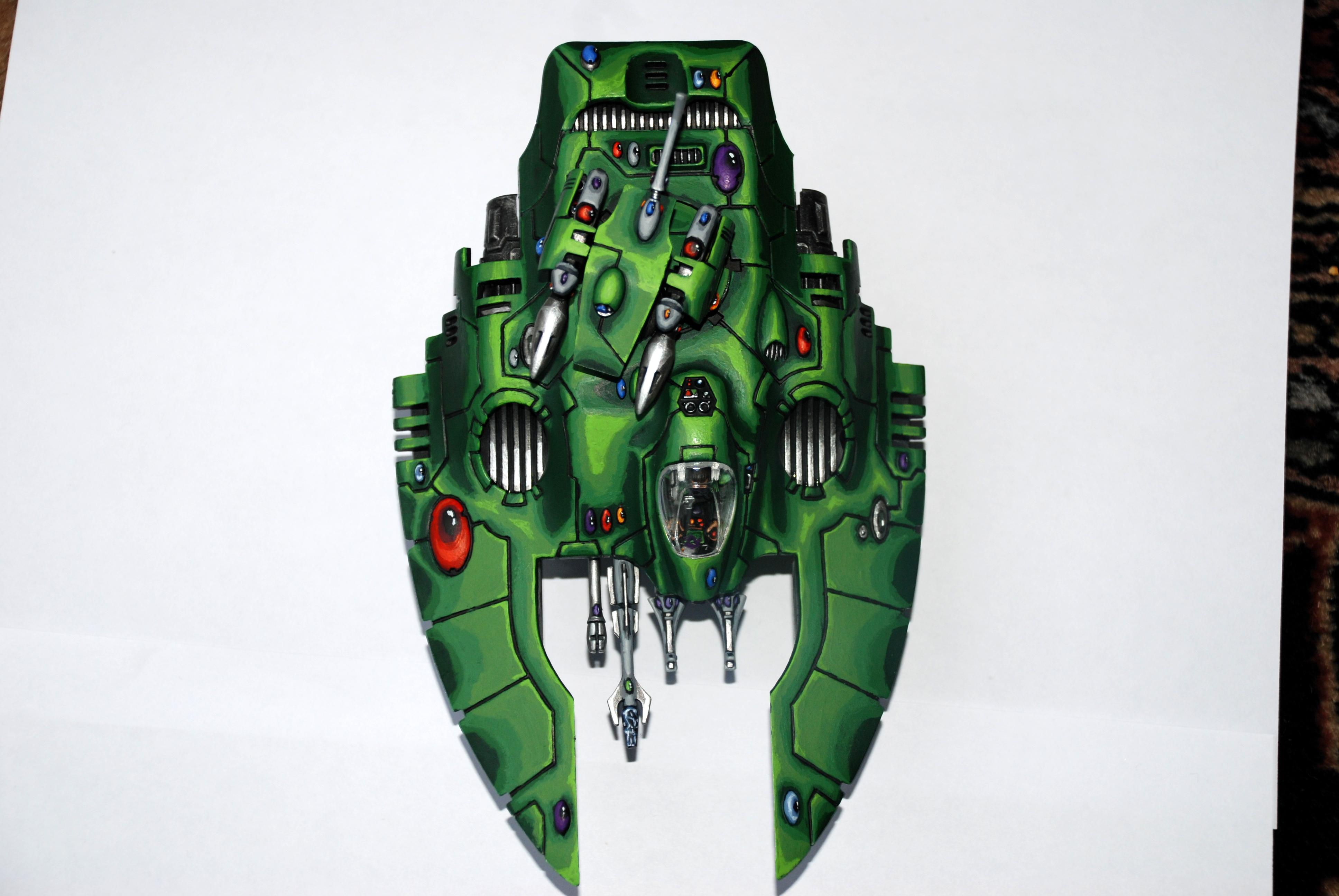 Blending, Eldar, Green, Painted, Transport, Warhammer 40,000, Wave Serpent